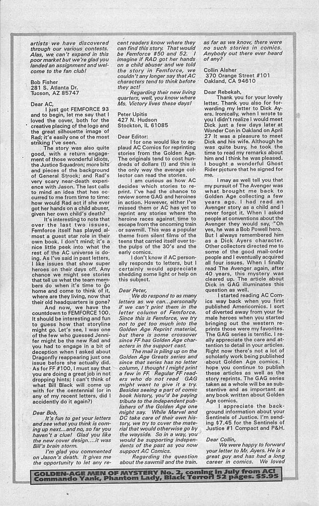 Read online Femforce comic -  Issue #94 - 26