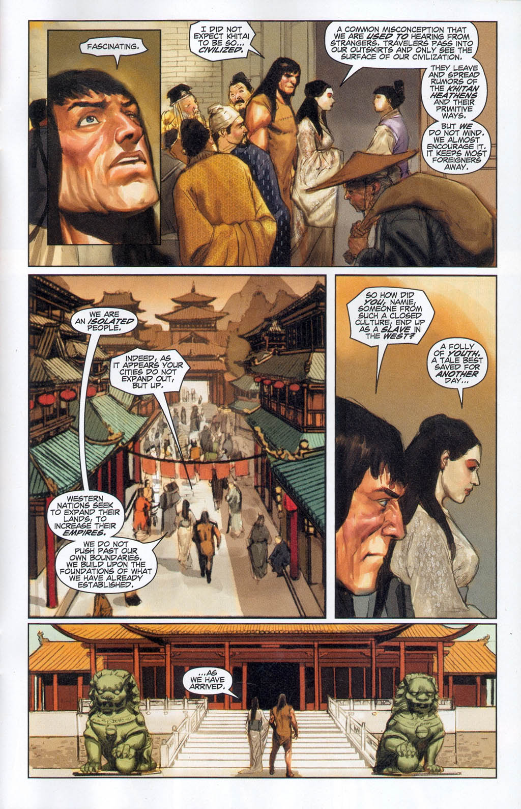 Read online Conan and the Demons of Khitai comic -  Issue #1 - 21