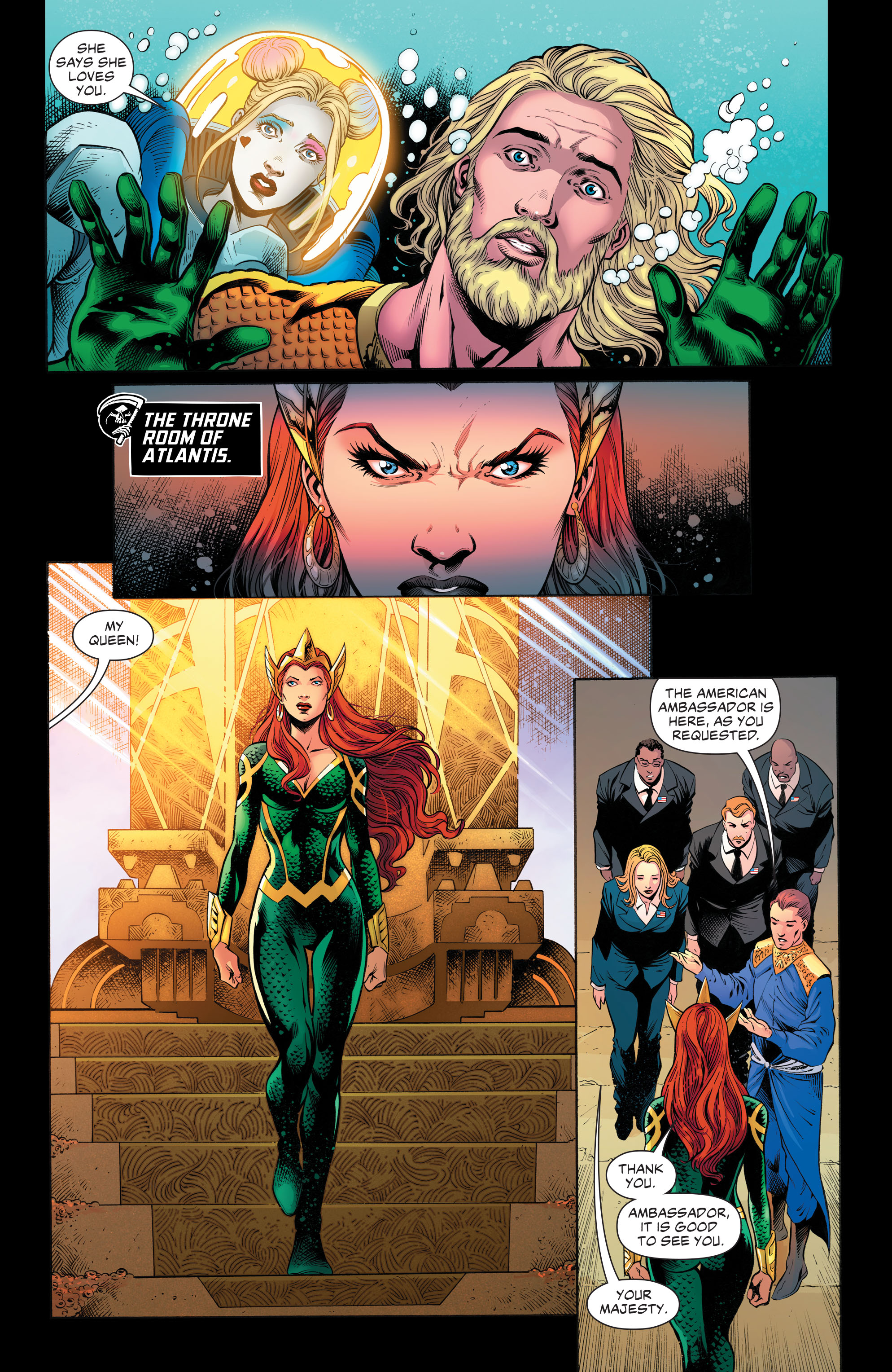 Read online Aquaman/Suicide Squad: Sink Atlantis! comic -  Issue # TPB - 70