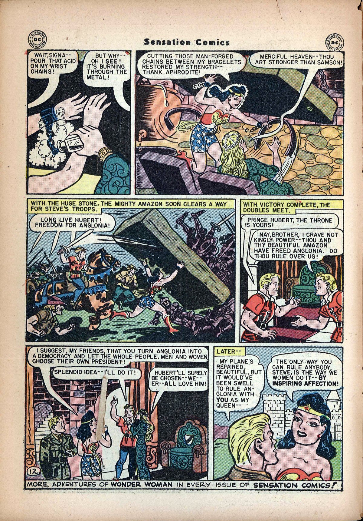 Read online Sensation (Mystery) Comics comic -  Issue #62 - 14