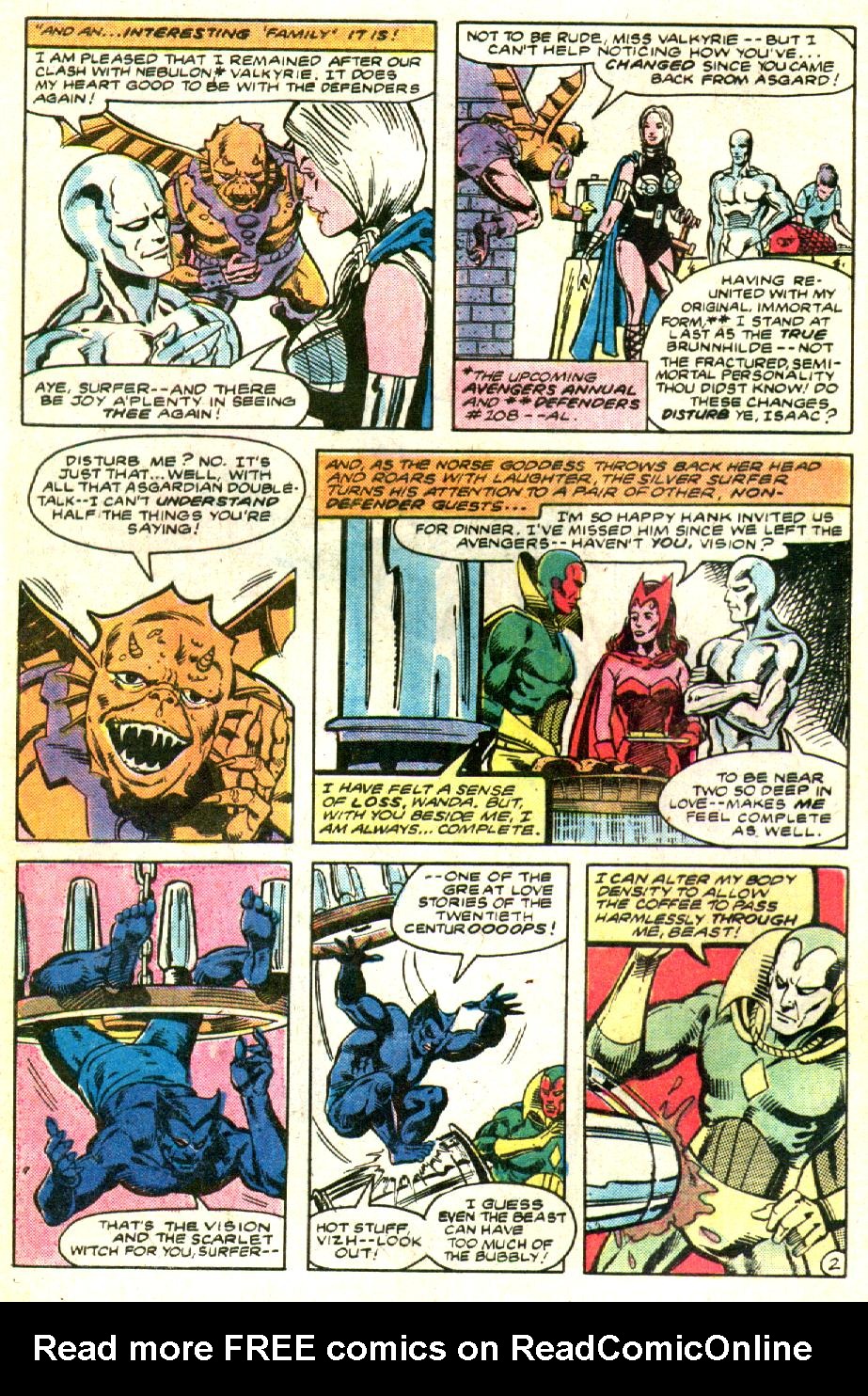 Read online The Defenders (1972) comic -  Issue #112 - 3