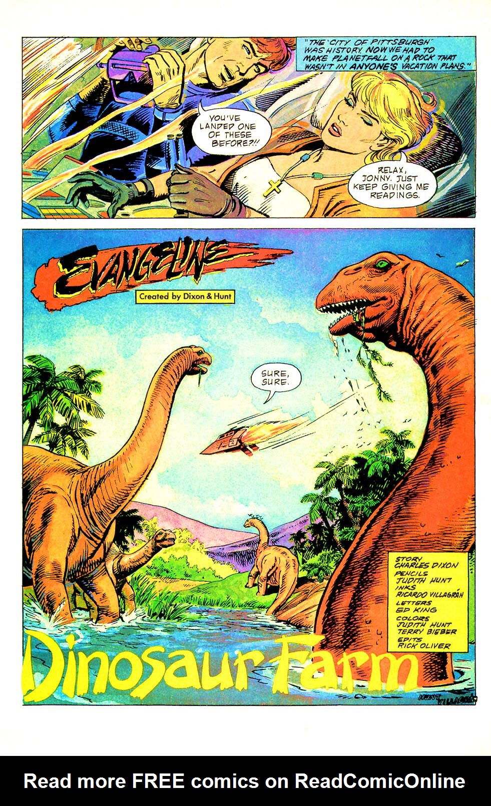 Read online Evangeline comic -  Issue #1 - 7