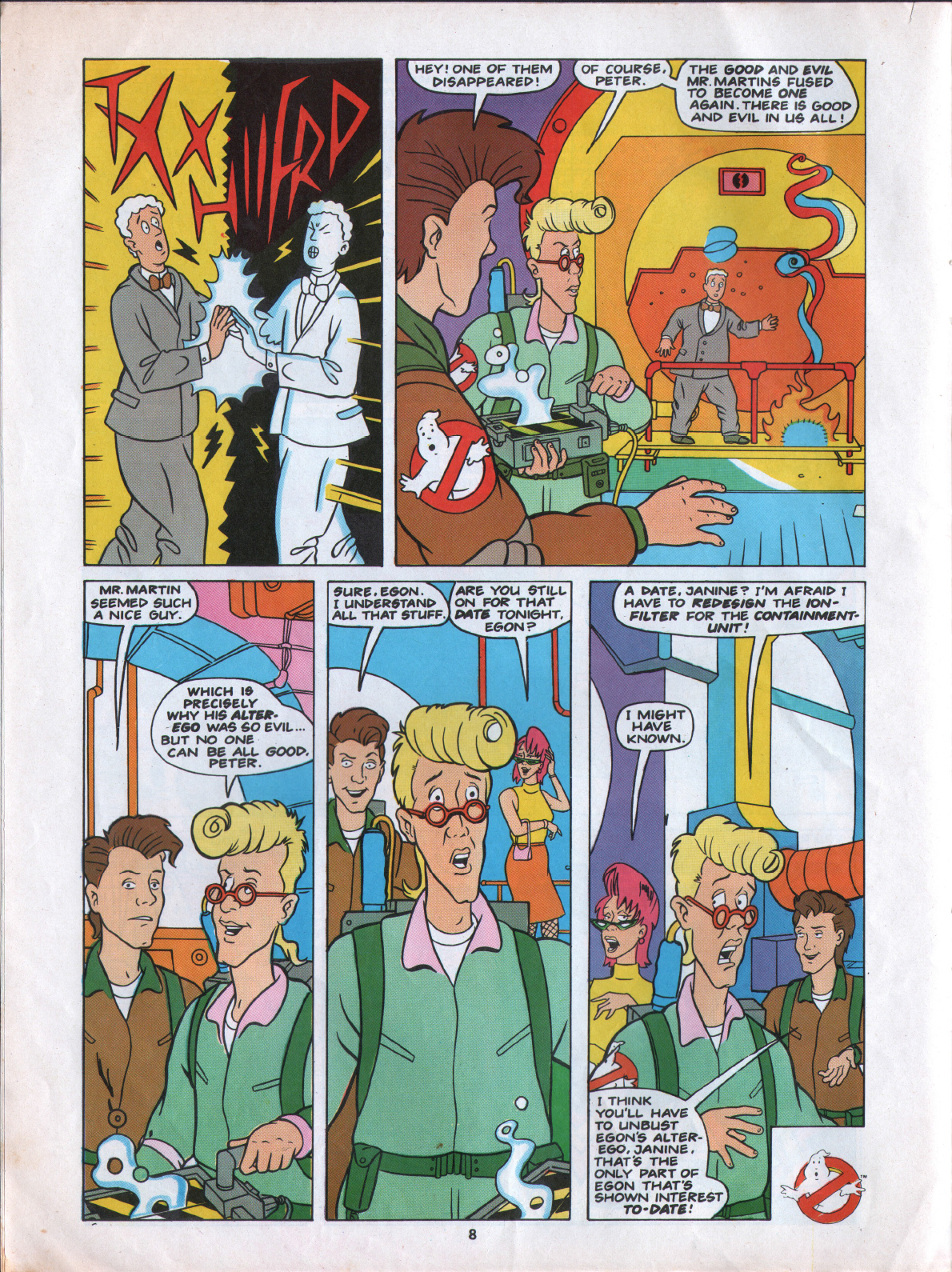 Read online The Real Ghostbusters comic -  Issue #37 - 8
