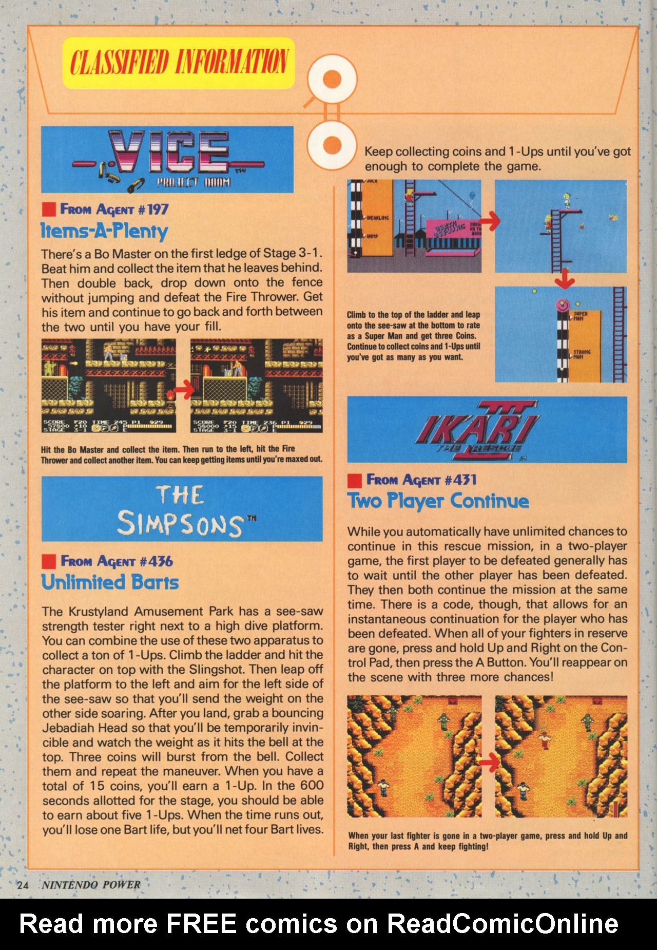 Read online Nintendo Power comic -  Issue #27 - 22