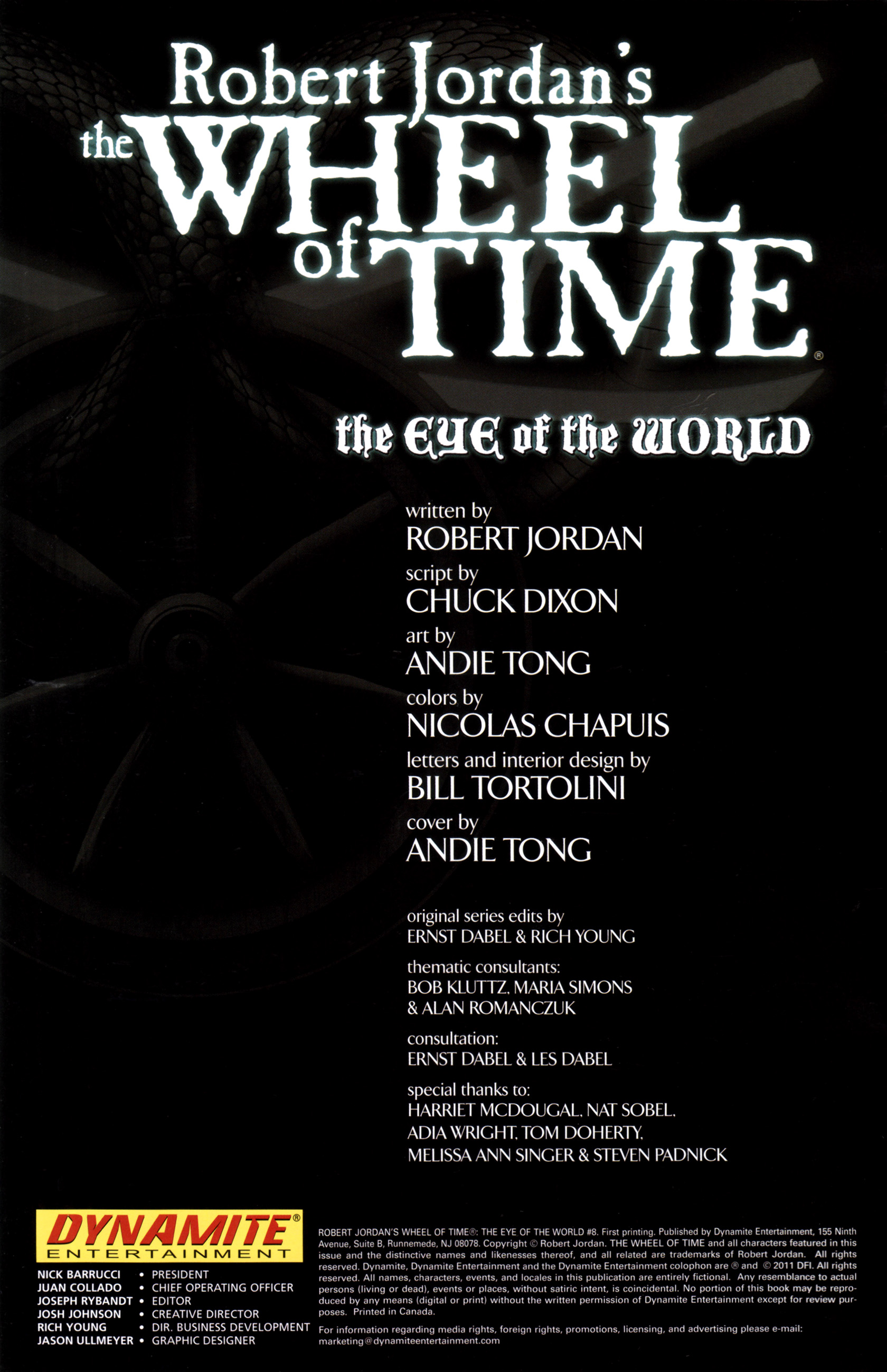 Read online Robert Jordan's Wheel of Time: The Eye of the World comic -  Issue #8 - 2