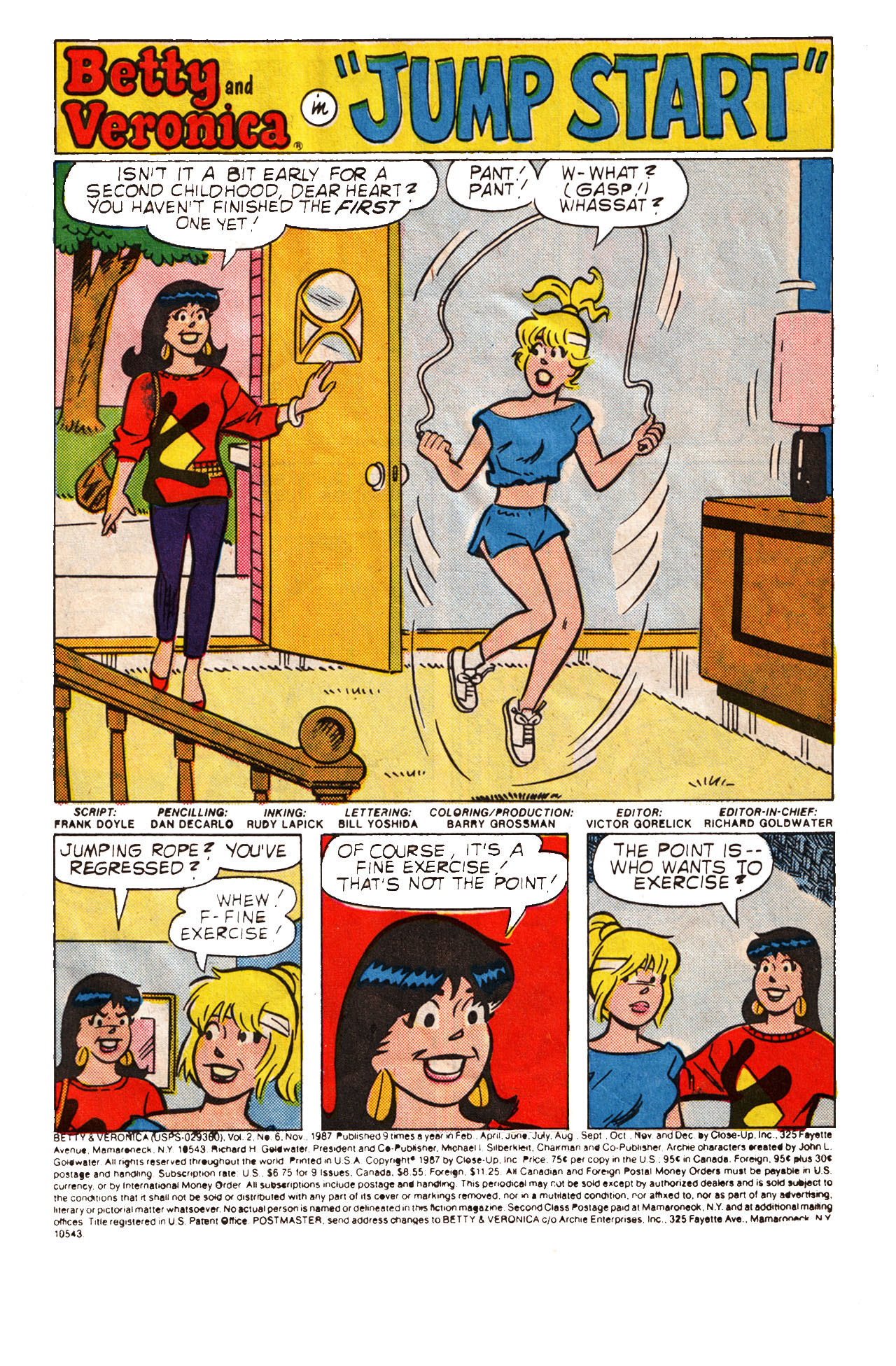Read online Betty and Veronica (1987) comic -  Issue #6 - 3