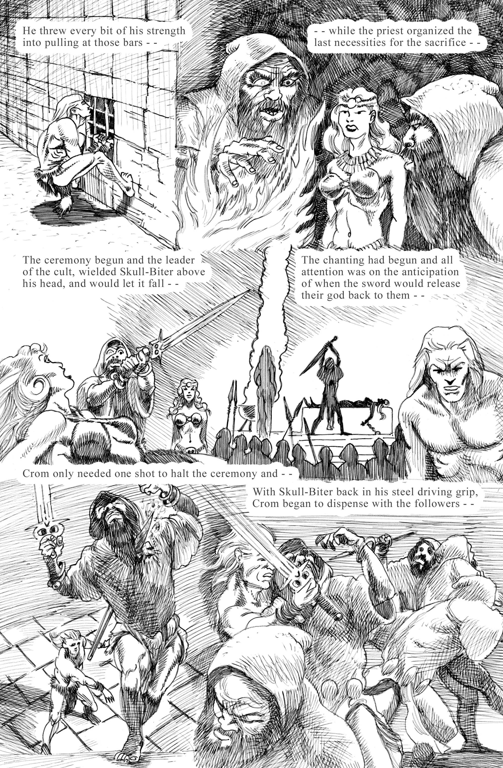 Read online Crom the Barbarian Collection comic -  Issue #2 - 33