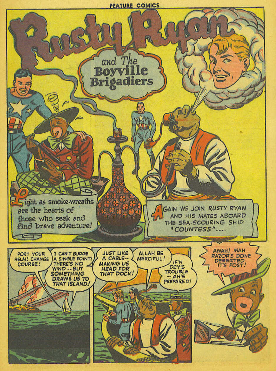 Read online Feature Comics comic -  Issue #76 - 52