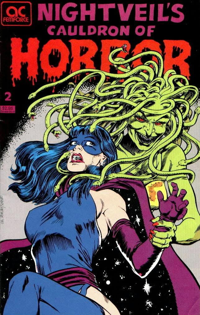 Read online Nightveil's Cauldron of Horror comic -  Issue #2 - 1