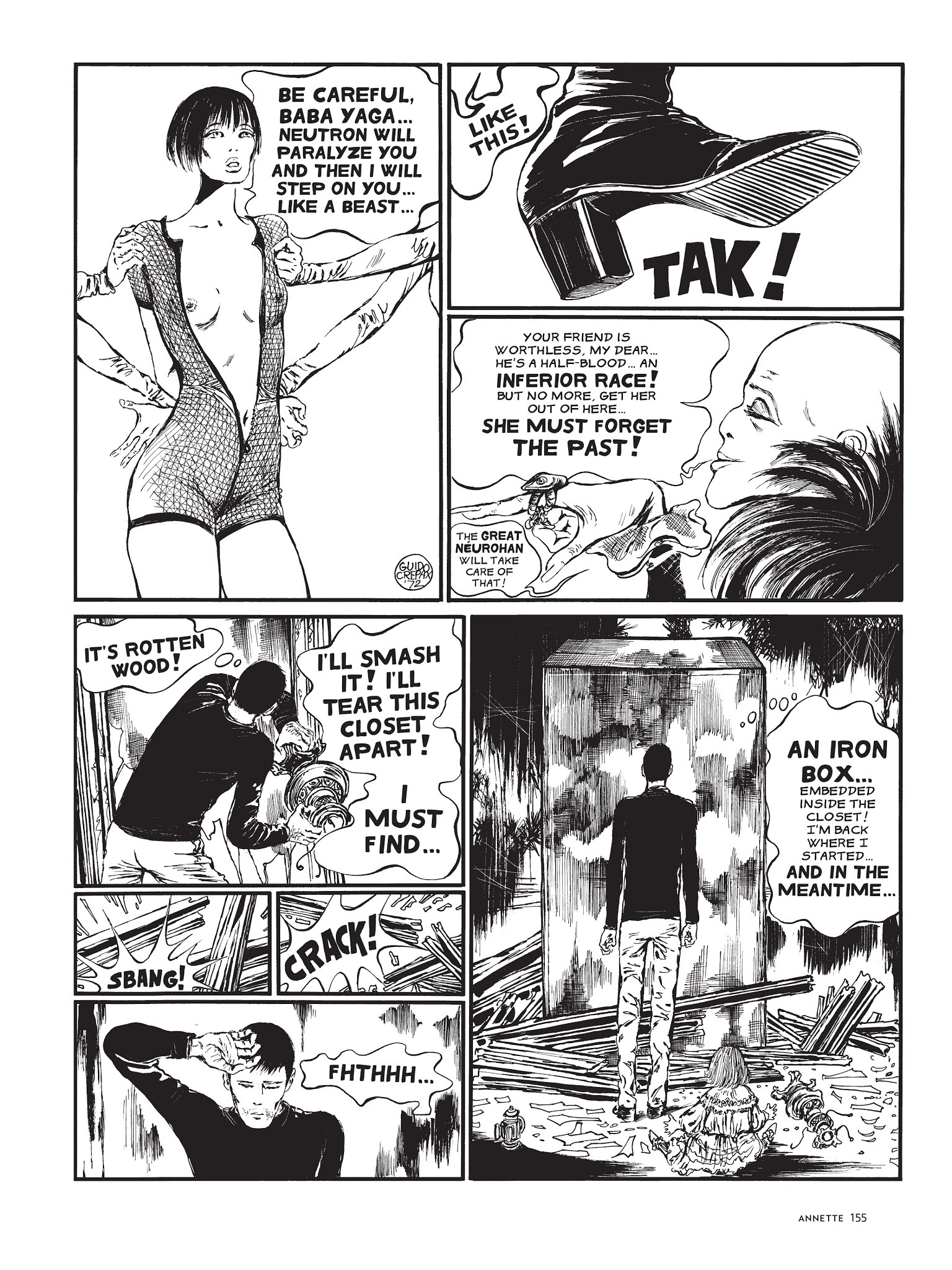 Read online The Complete Crepax comic -  Issue # TPB 3 - 147