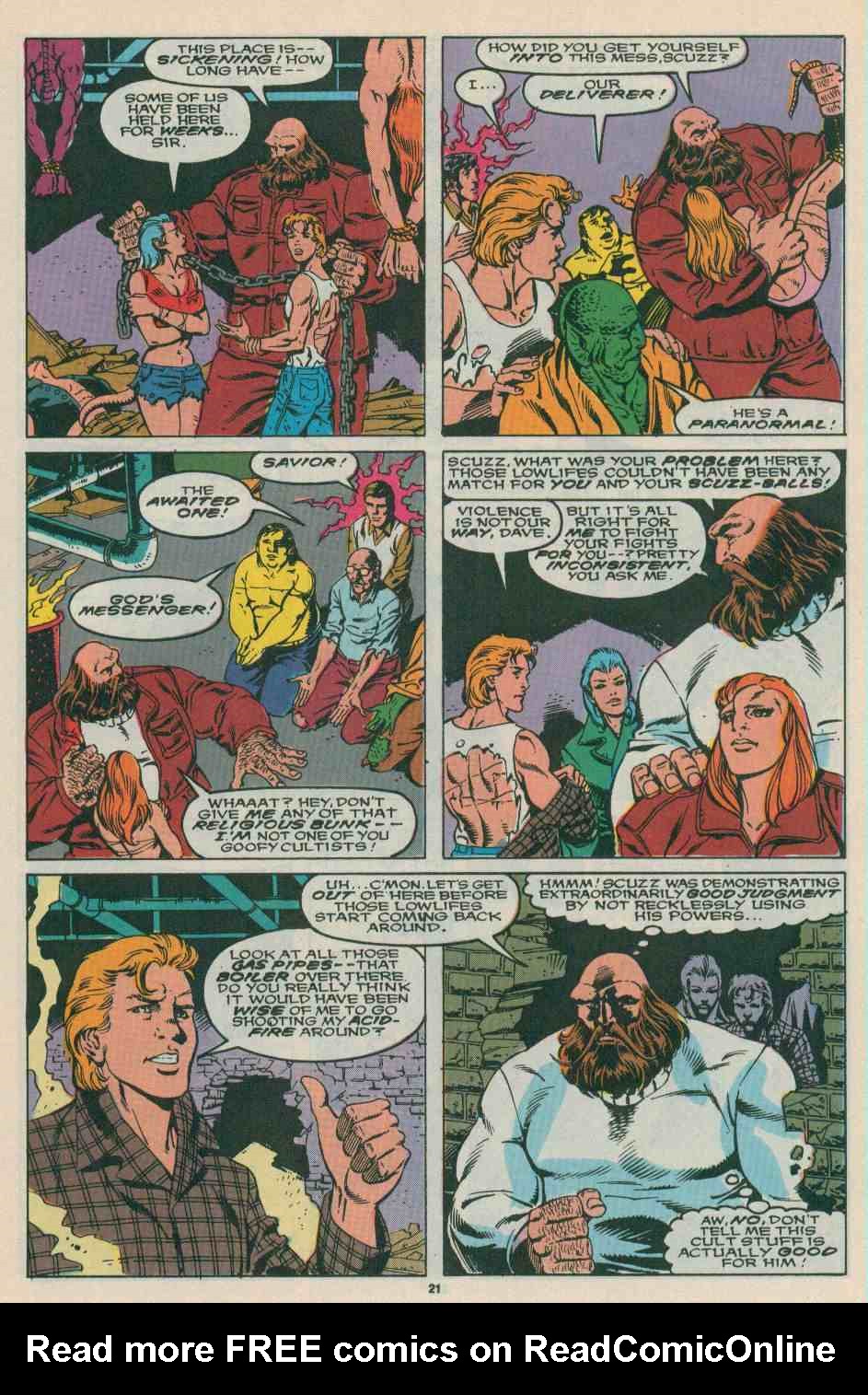 Read online D.P.7 comic -  Issue #31 - 22