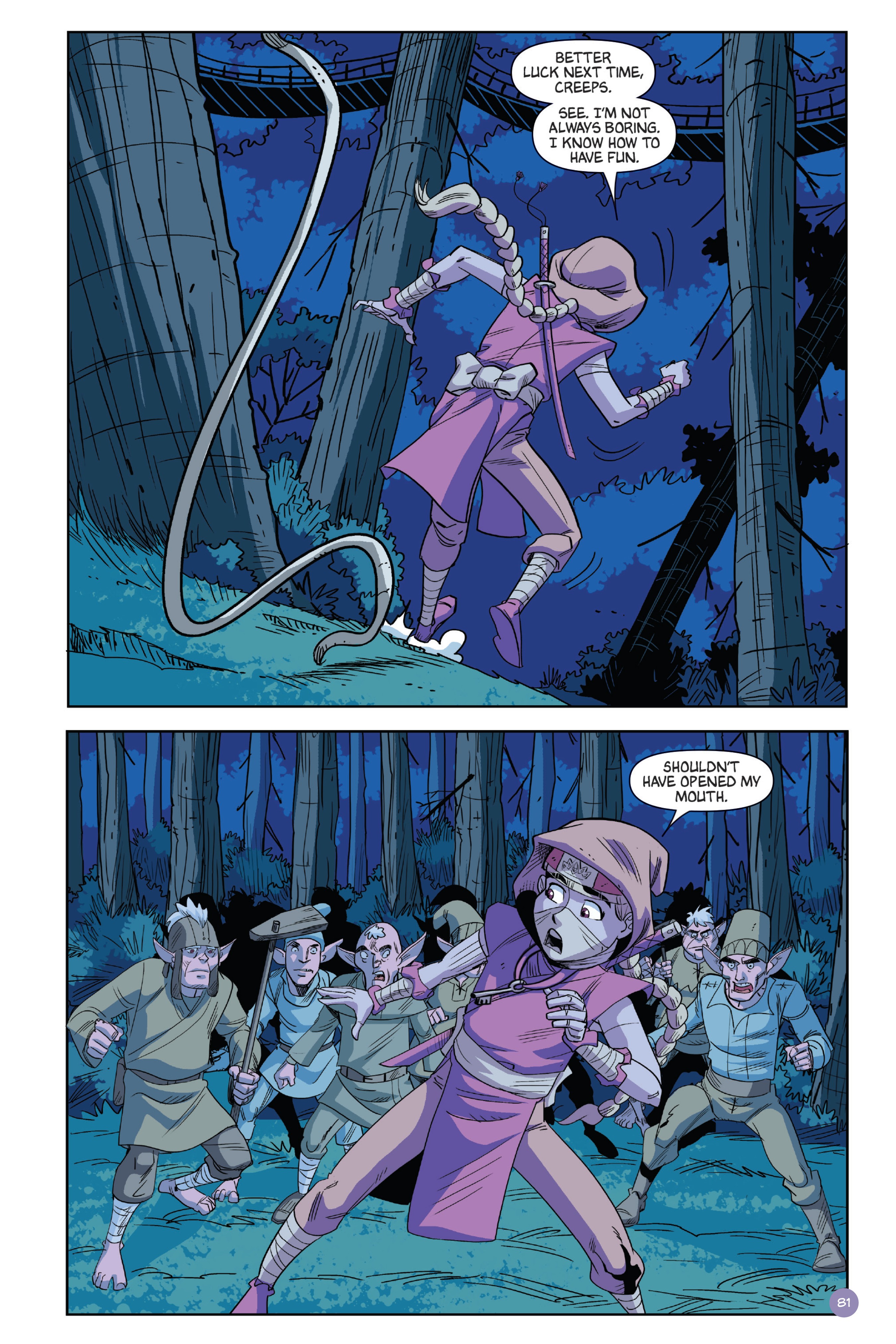 Read online Princess Ninjas comic -  Issue # TPB - 82