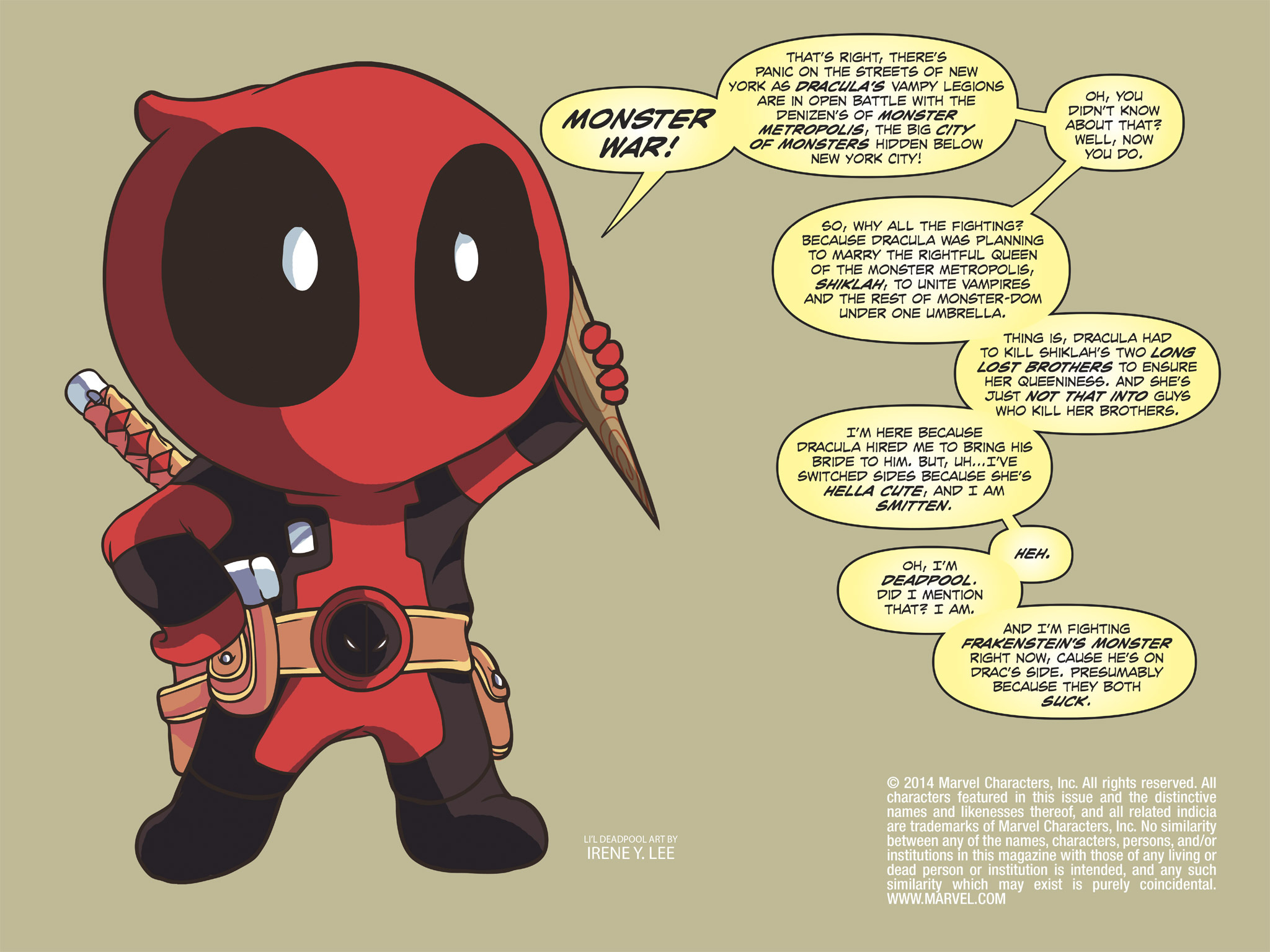 Read online Deadpool: The Gauntlet Infinite Comic comic -  Issue #11 - 2