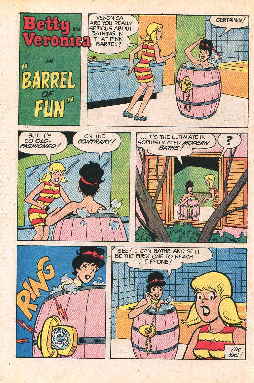 Read online Archie's TV Laugh-Out comic -  Issue #9 - 32