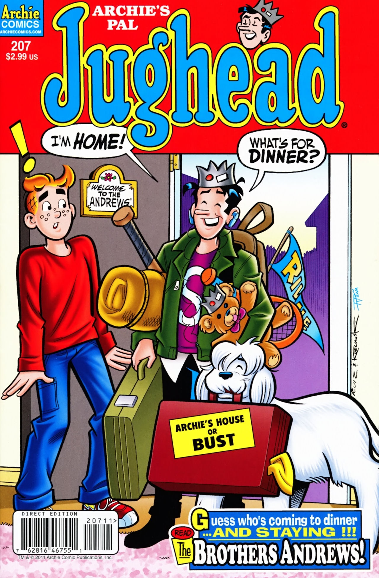 Read online Archie's Pal Jughead Comics comic -  Issue #207 - 1