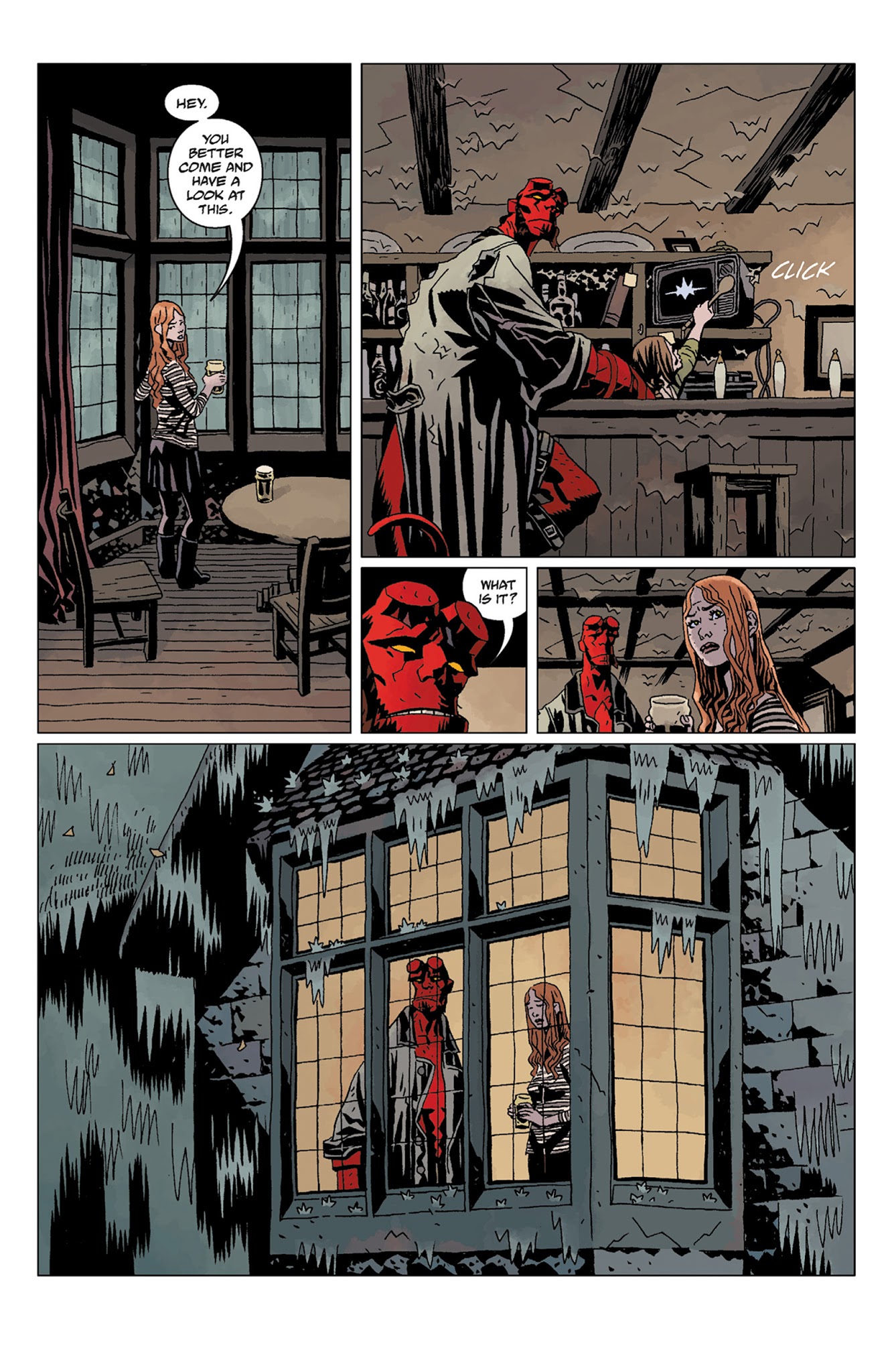 Read online Hellboy: The Storm And The Fury comic -  Issue # TPB - 58