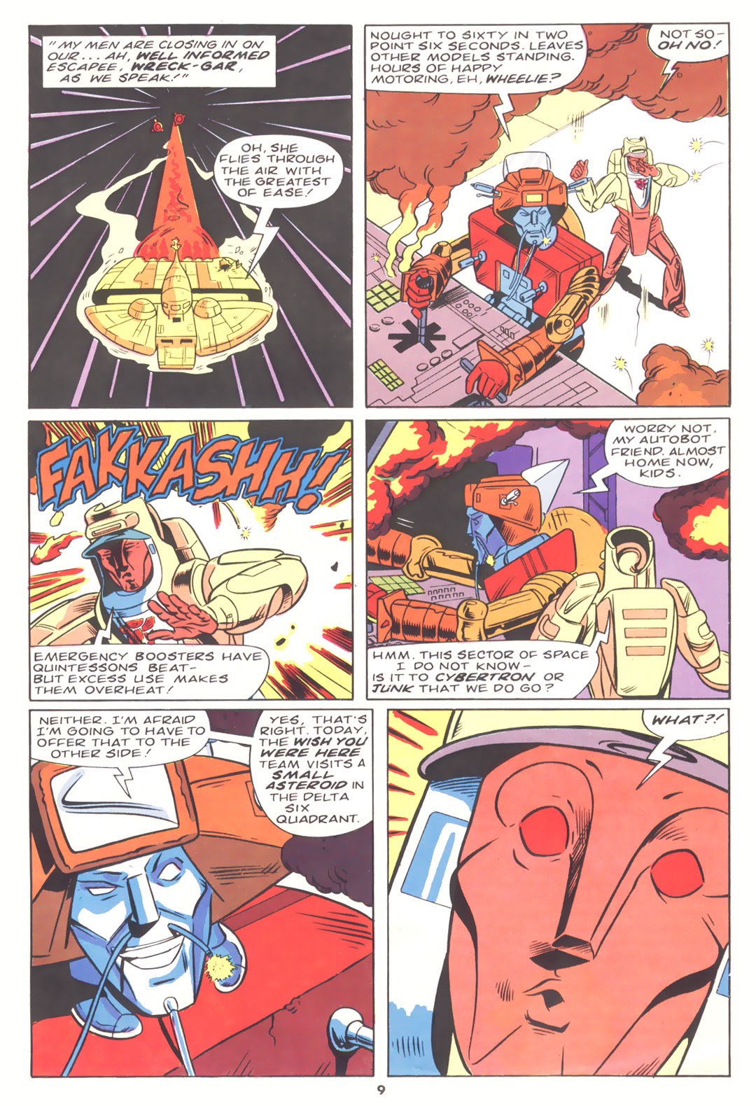 Read online The Transformers (UK) comic -  Issue #185 - 9