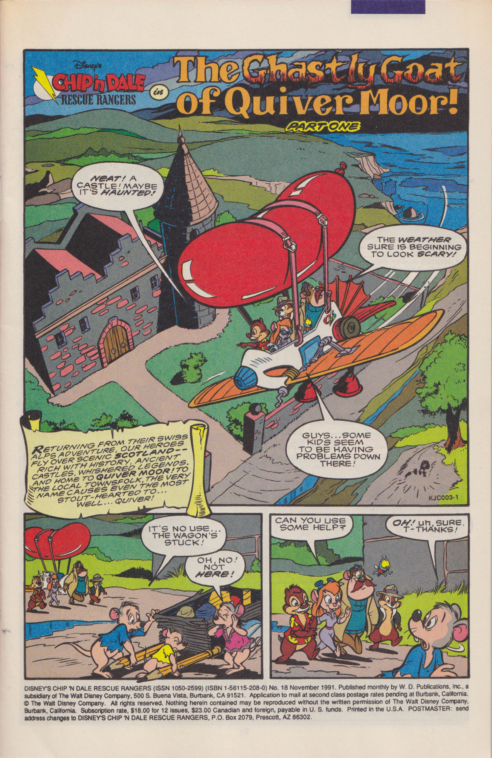 Read online Disney's Chip 'N Dale Rescue Rangers comic -  Issue #18 - 3