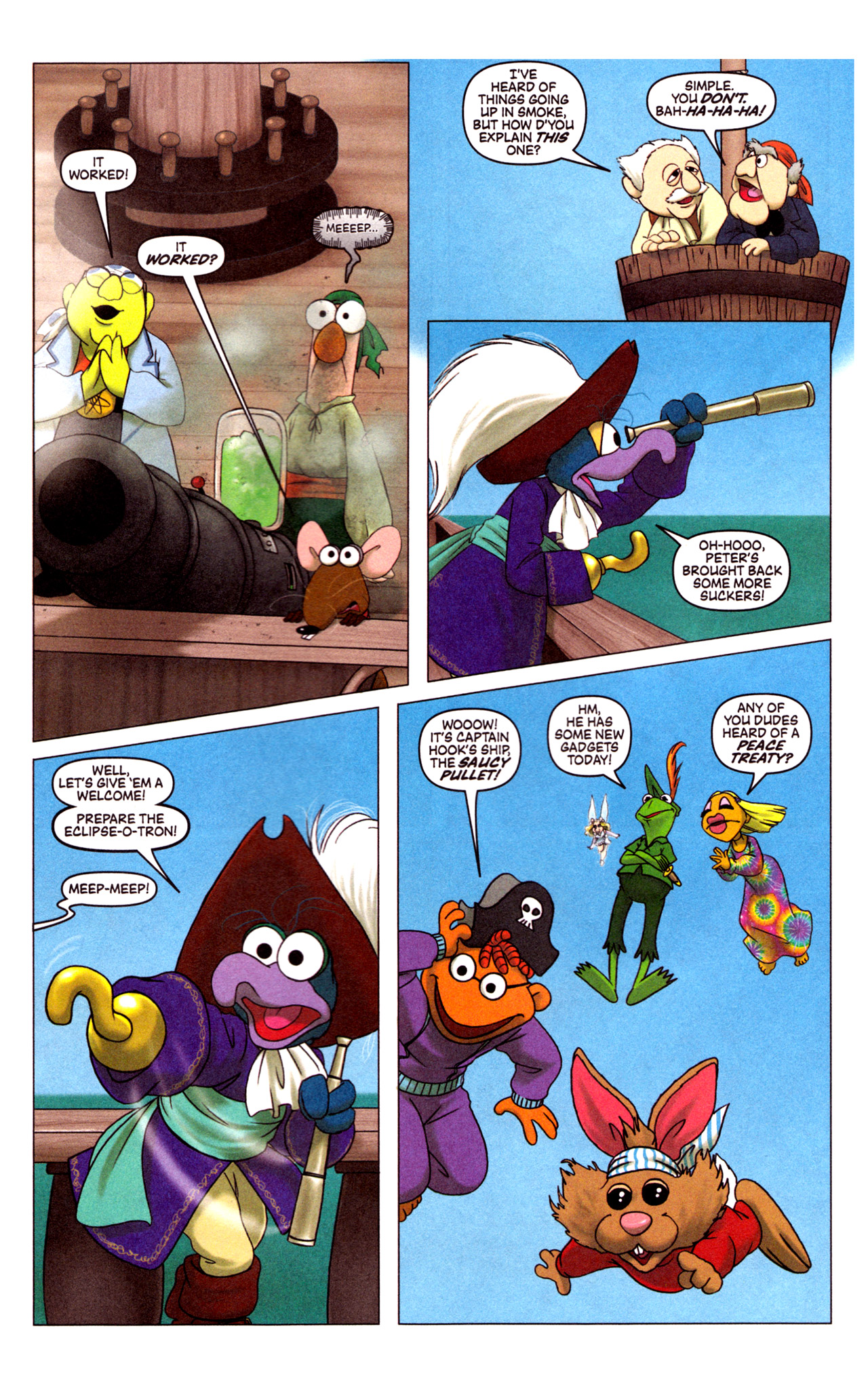 Read online Muppet Peter Pan comic -  Issue #2 - 9
