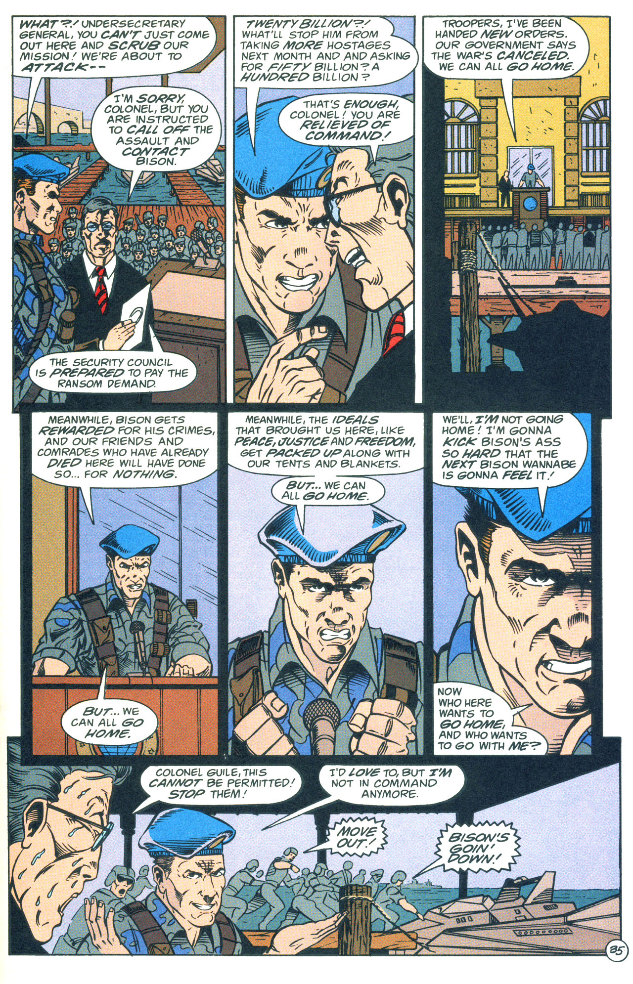 Read online Street Fighter: The Battle For Shadaloo comic -  Issue # Full - 36