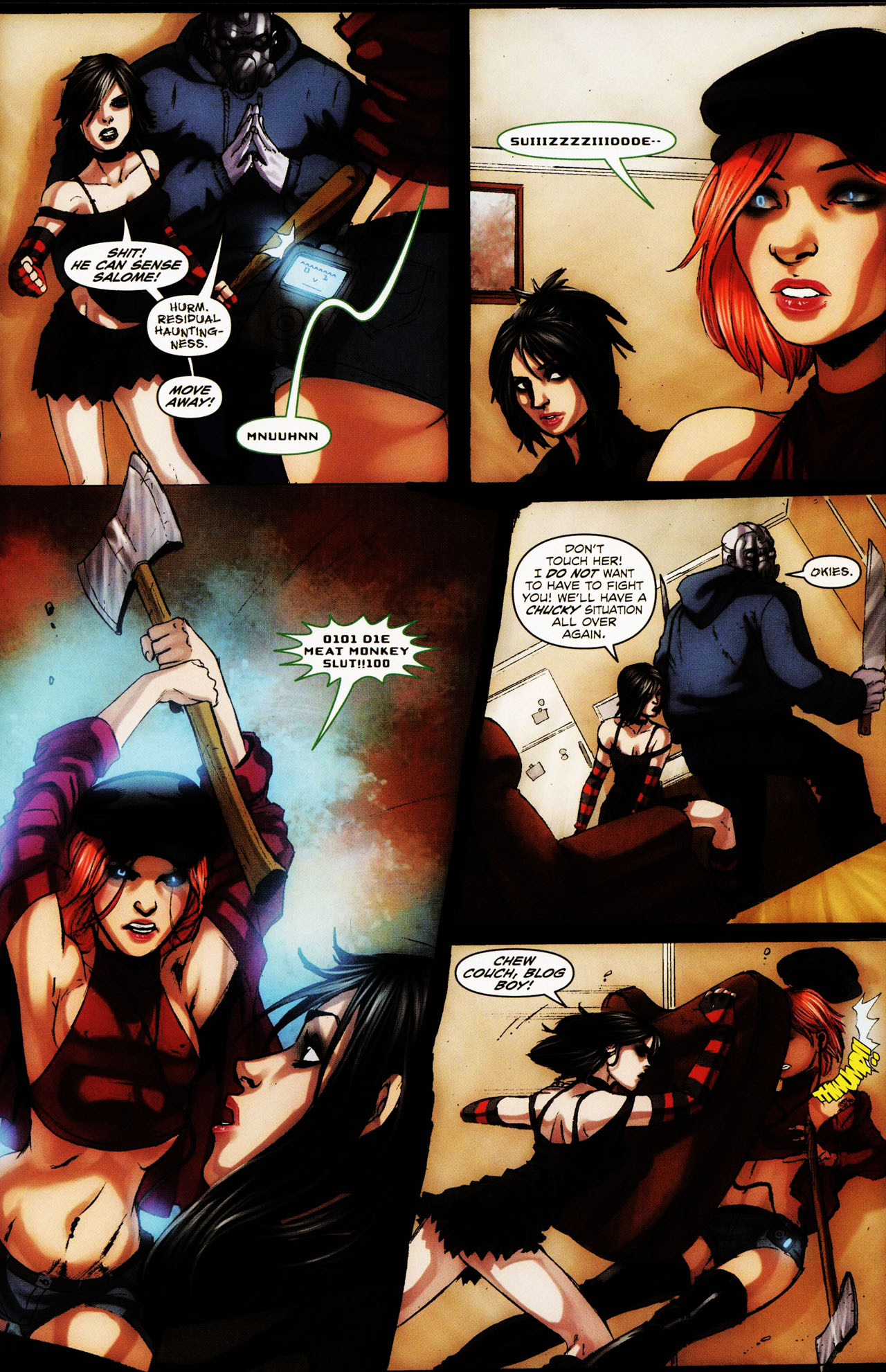 Read online Hack/Slash: The Series comic -  Issue # _Annual 1 - 24