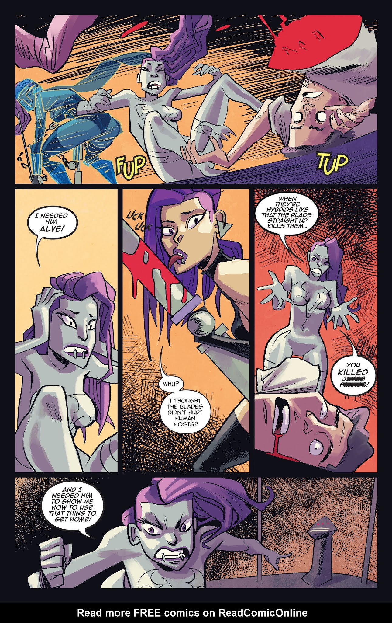 Read online Vampblade Season 3 comic -  Issue #4 - 22