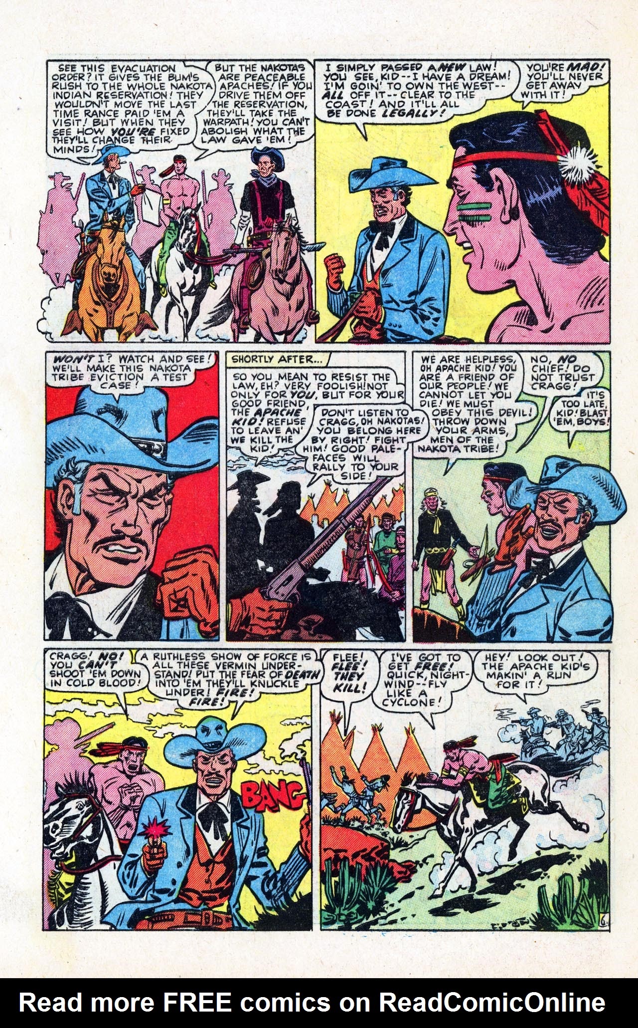 Read online Two Gun Western (1950) comic -  Issue #6 - 8