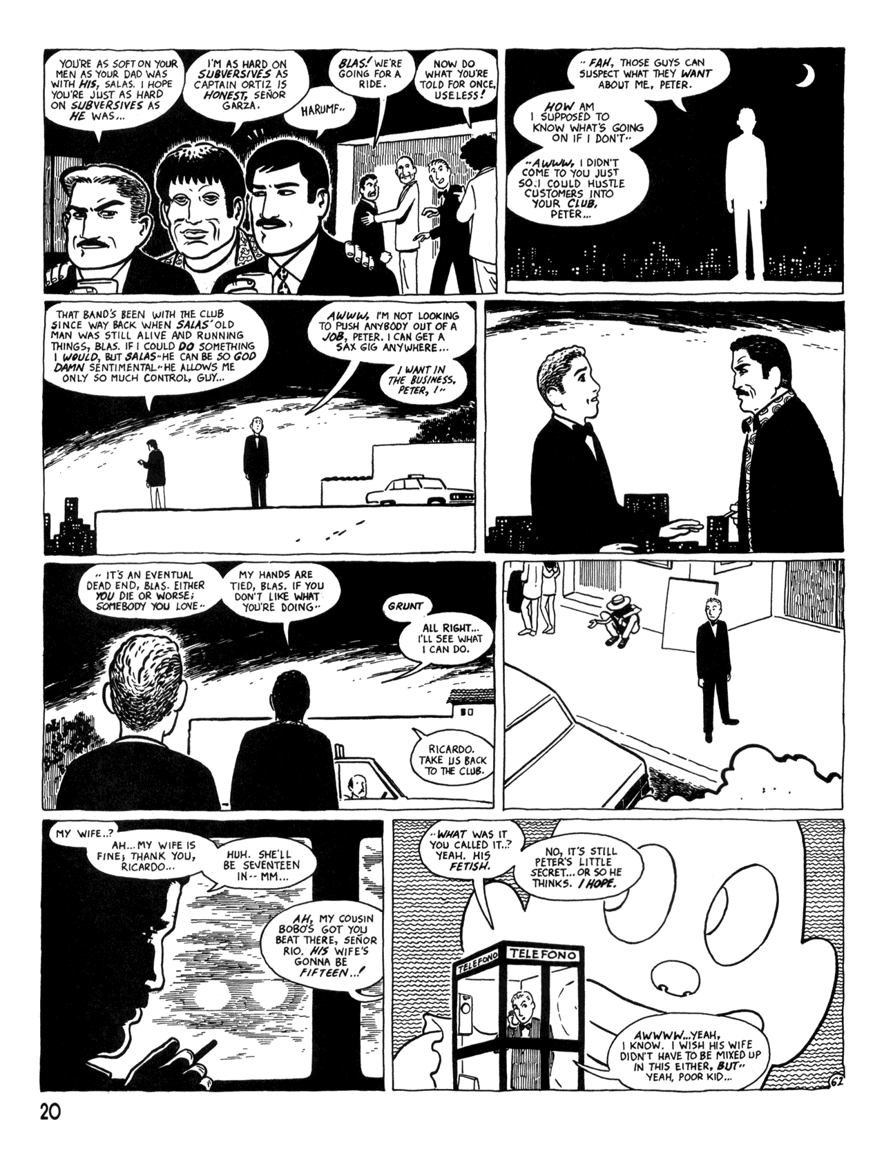 Read online Love and Rockets (1982) comic -  Issue #33 - 22