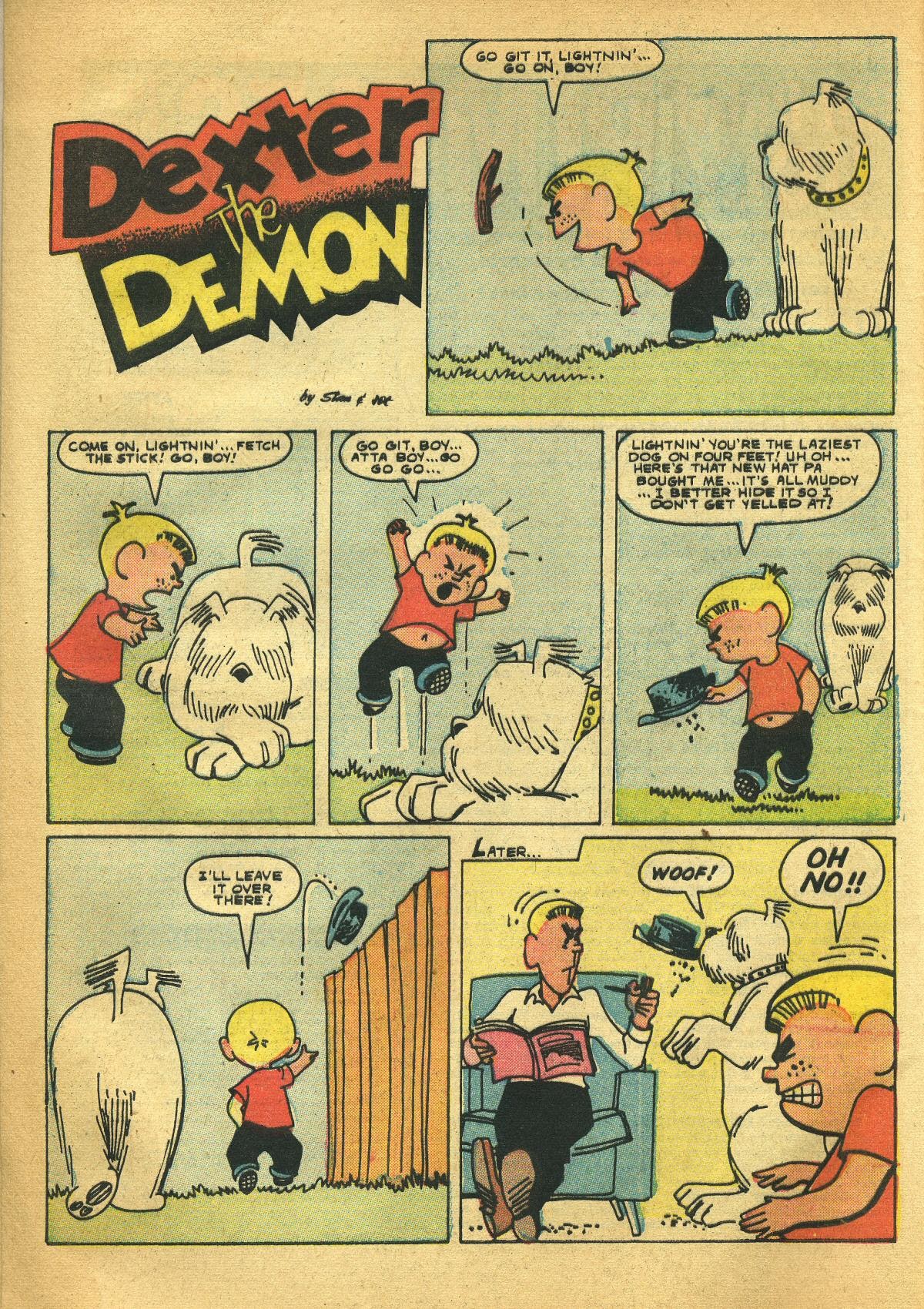 Read online Dexter The Demon comic -  Issue #7 - 8