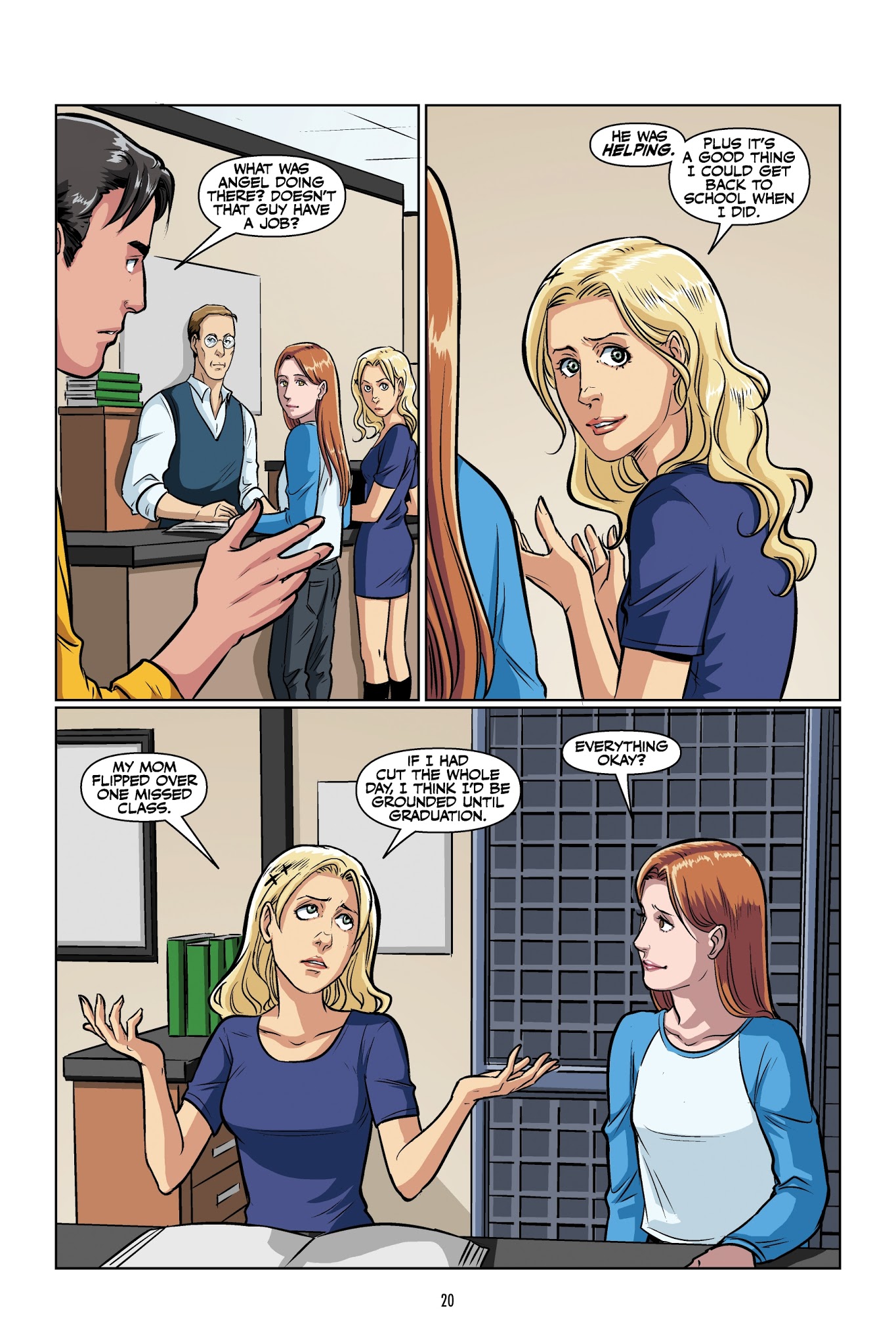 Read online Buffy: The High School Years–Parental Parasite comic -  Issue # TPB - 22