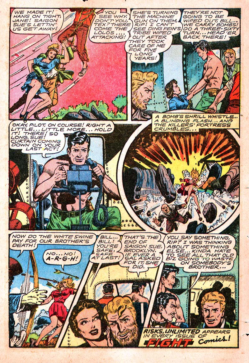 Read online Fight Comics comic -  Issue #52 - 20