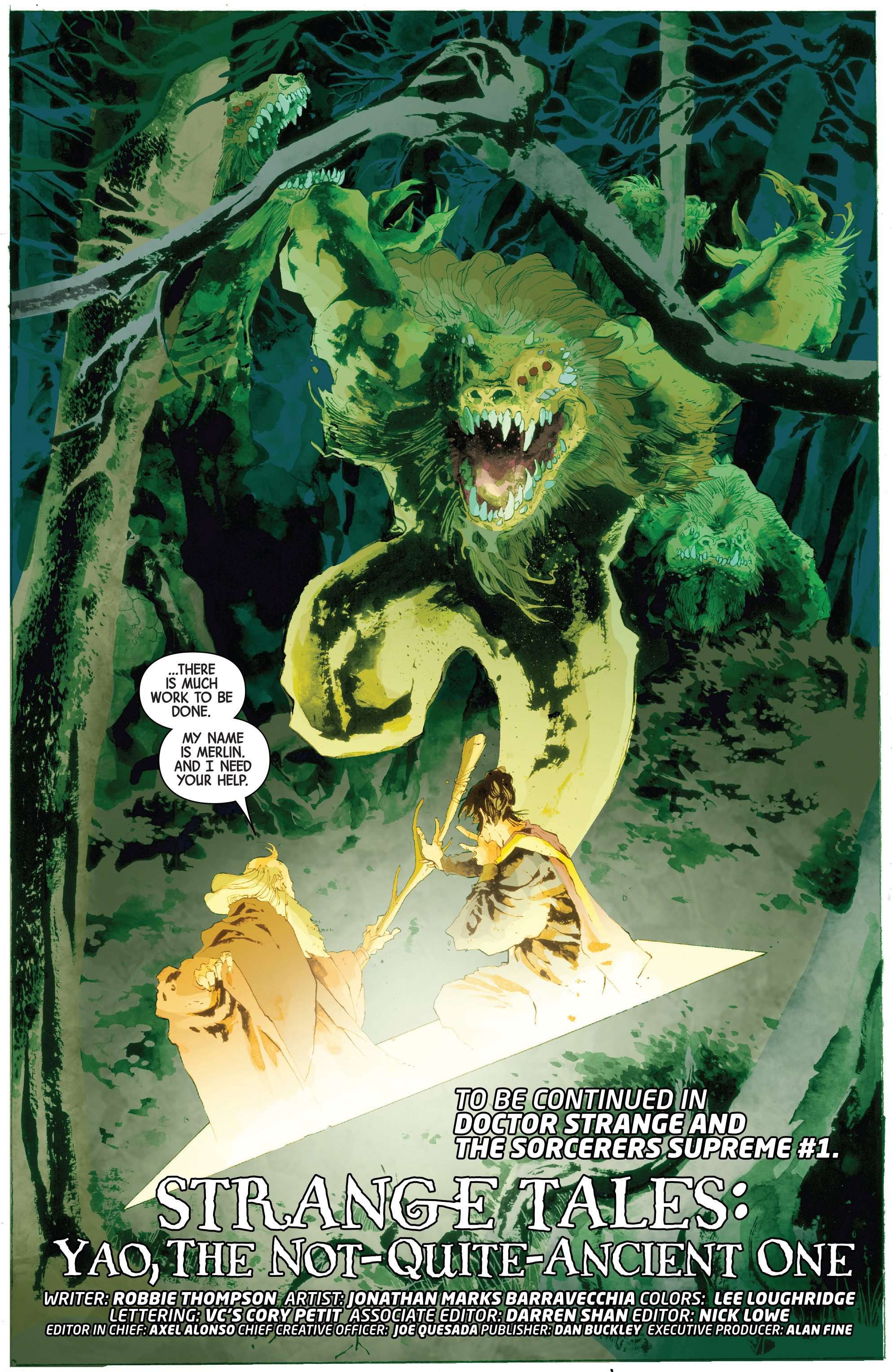 Read online Doctor Strange (2015) comic -  Issue # Annual 1 - 31
