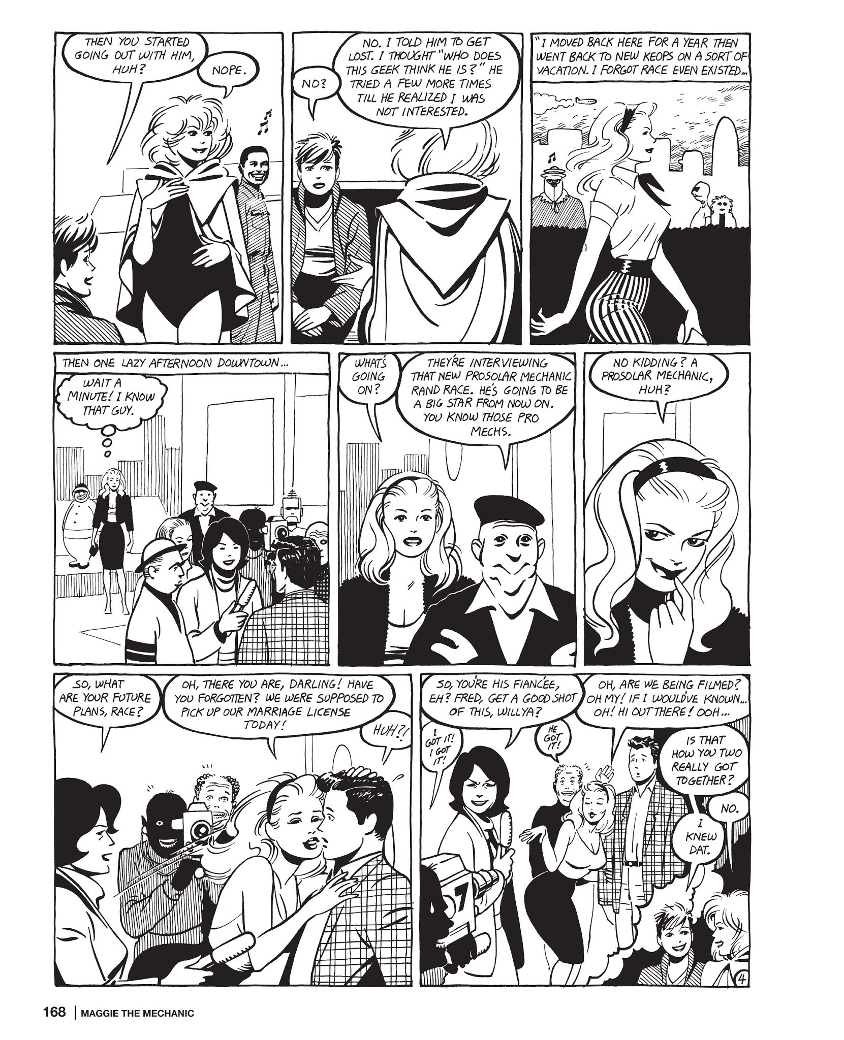 Read online Maggie the Mechanic: The Love & Rockets Library - Locas comic -  Issue # TPB (Part 2) - 69