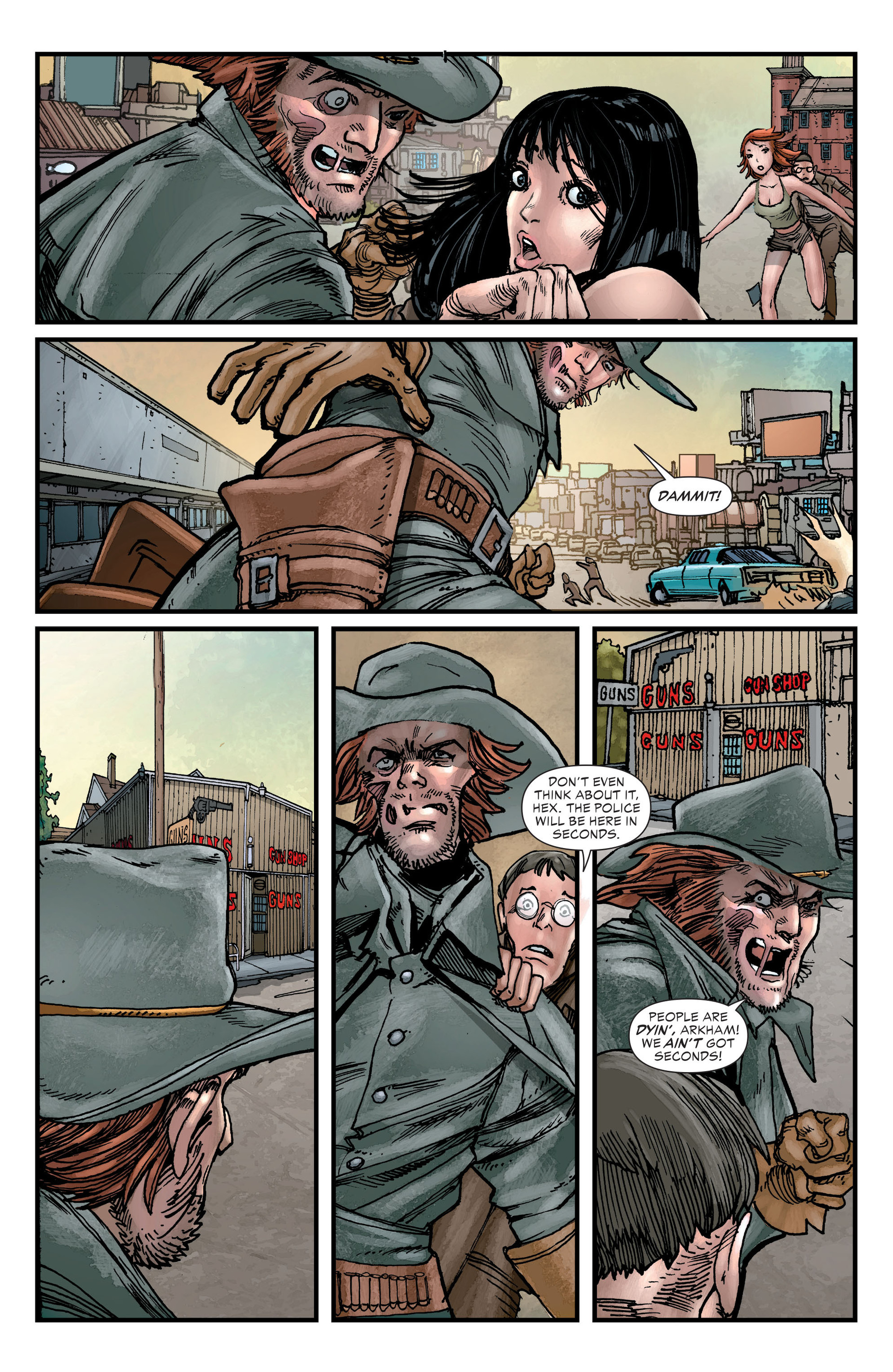 Read online All-Star Western (2011) comic -  Issue #23 - 21