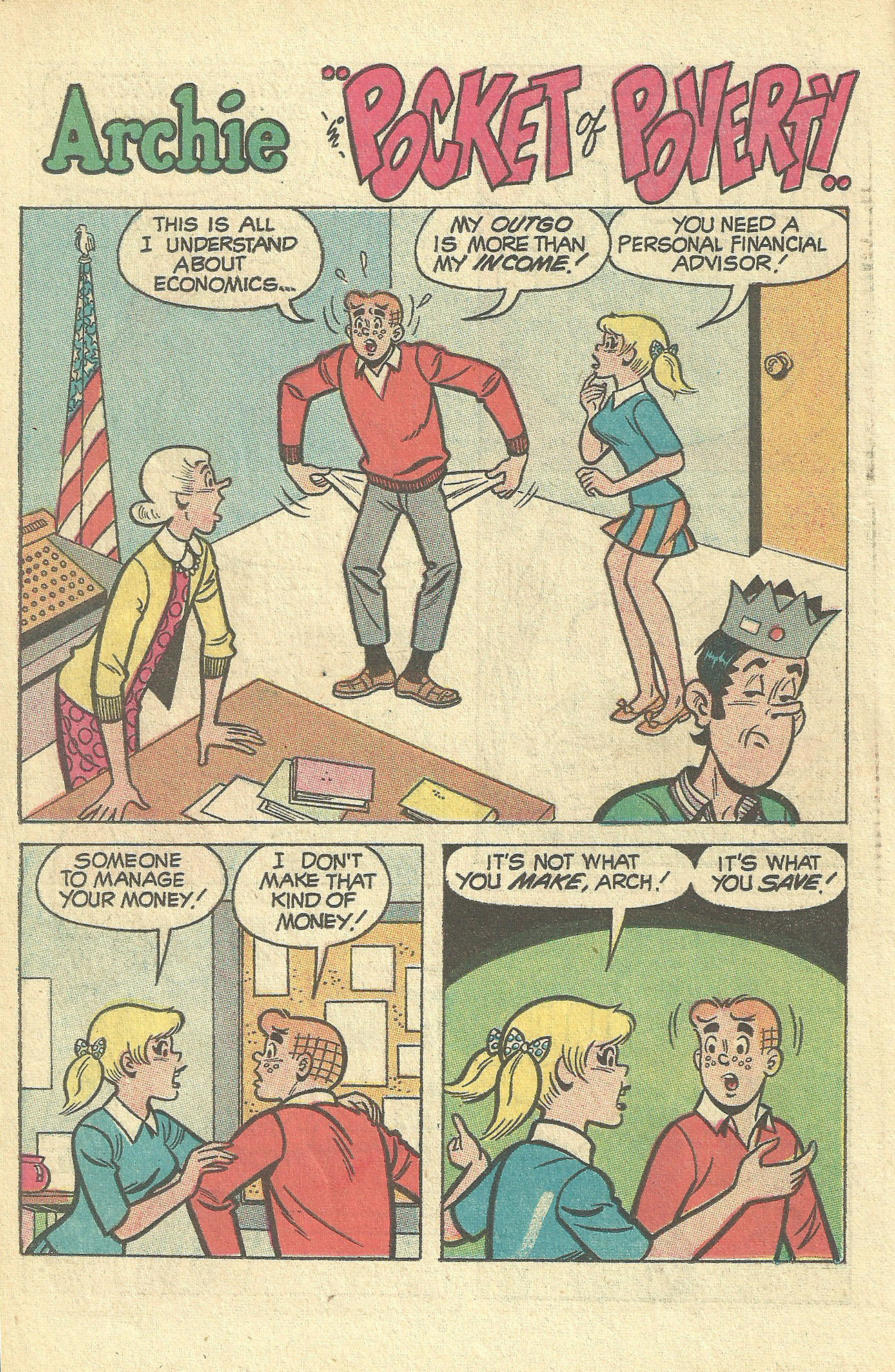 Read online Everything's Archie comic -  Issue #9 - 10