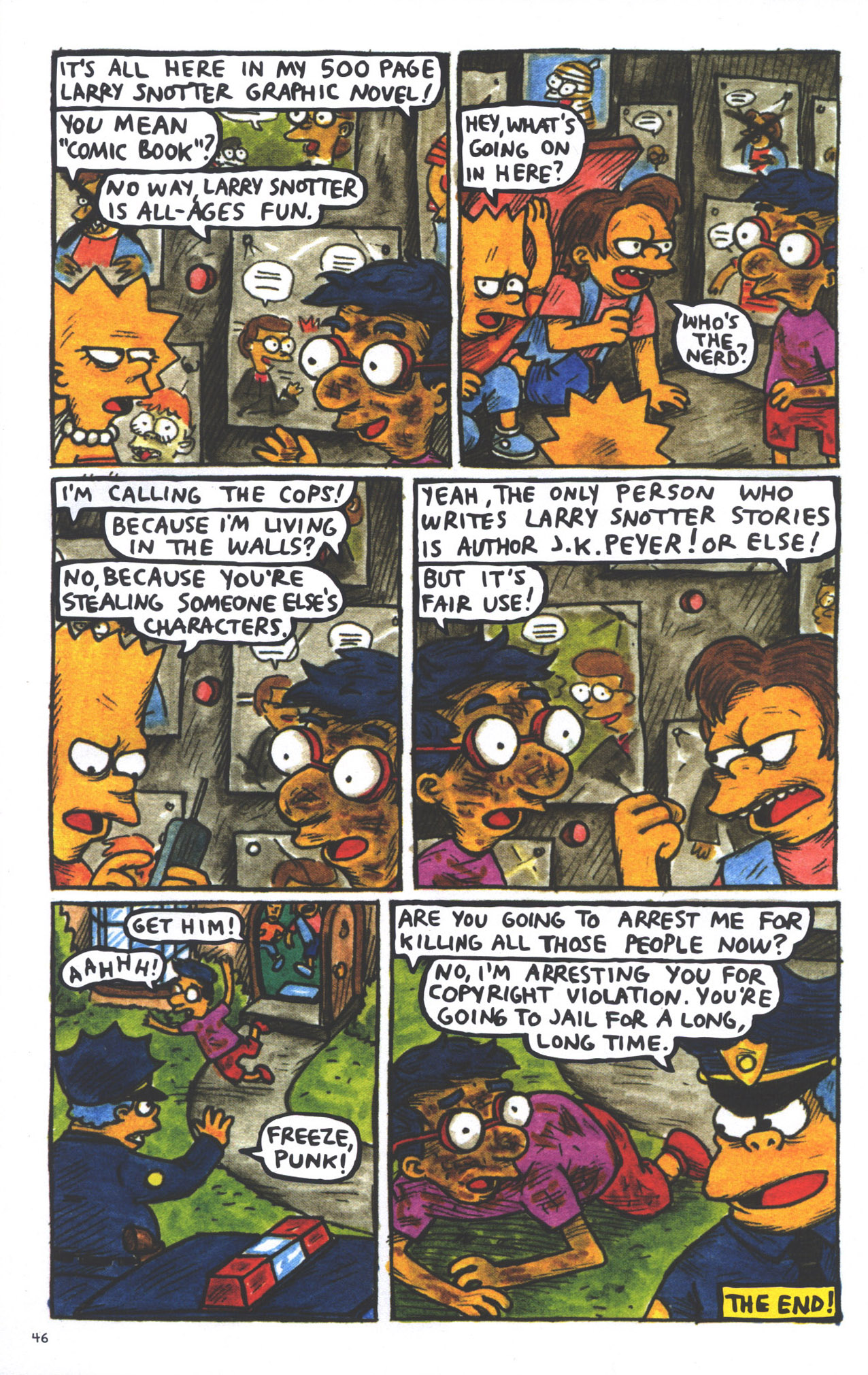 Read online Treehouse of Horror comic -  Issue #15 - 49