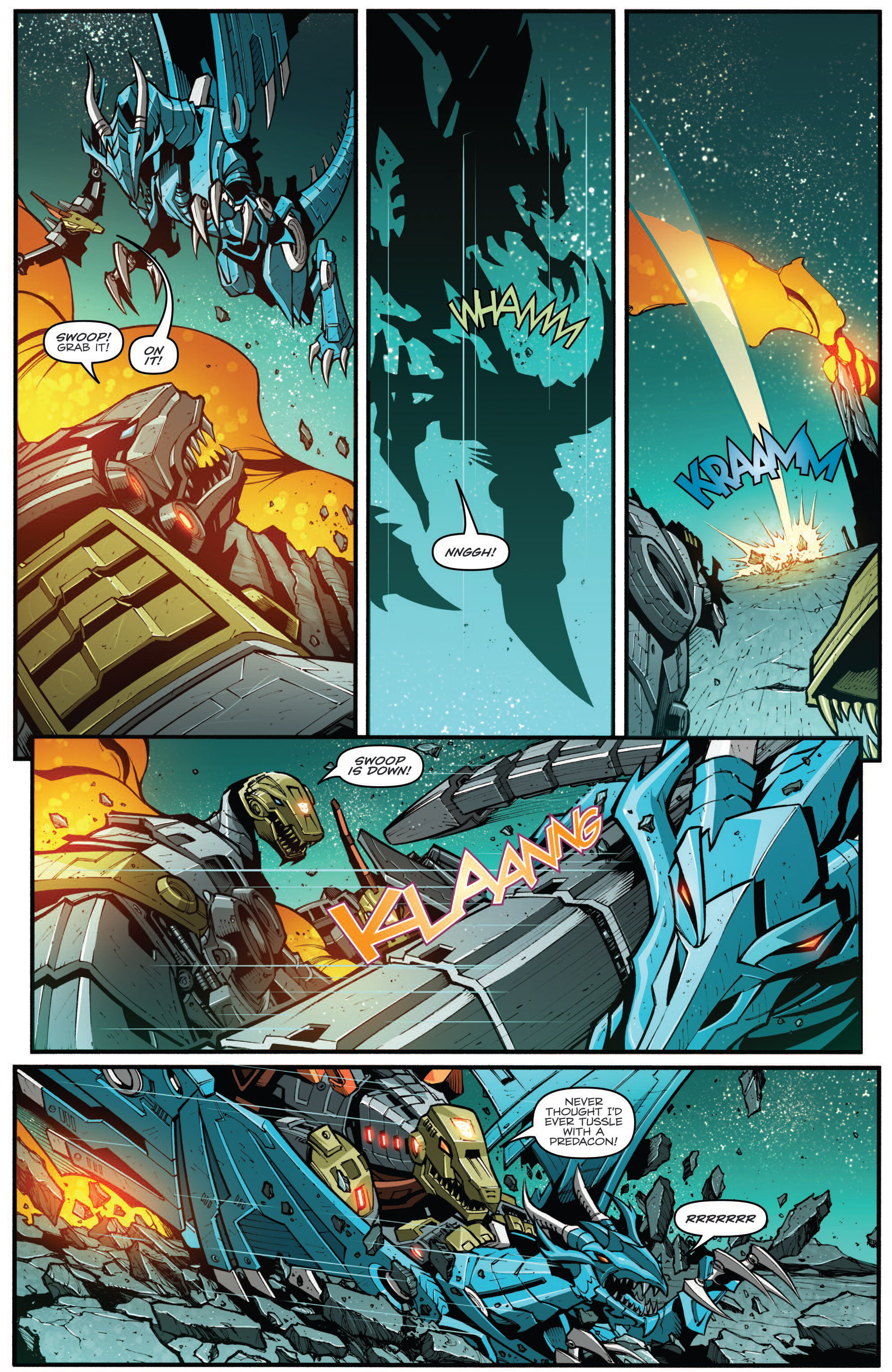 Read online The Transformers Prime: Rage of the Dinobots comic -  Issue #1 - 18