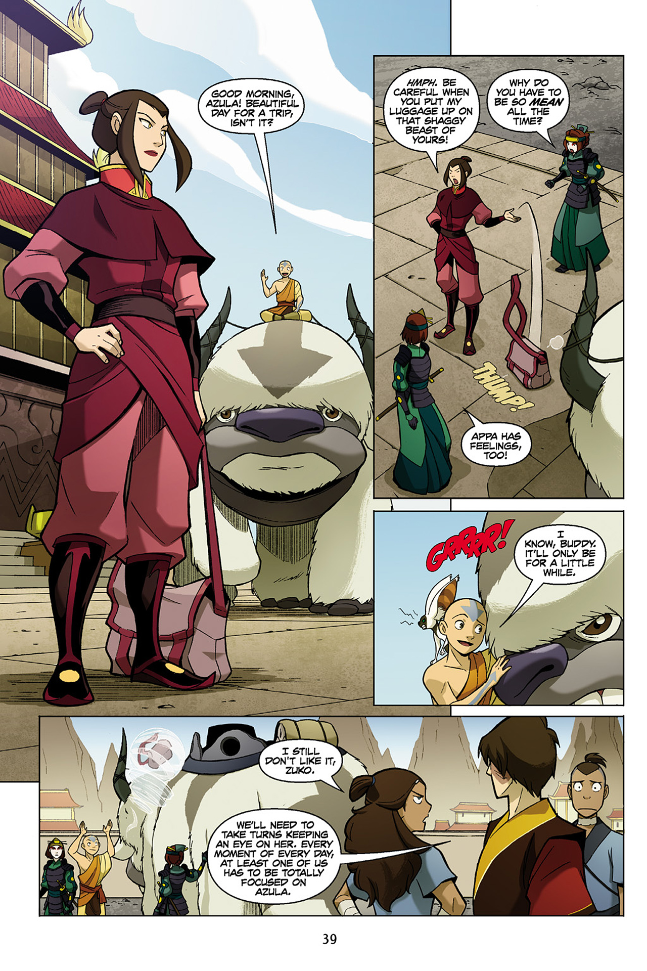 Read online Nickelodeon Avatar: The Last Airbender - The Search comic -  Issue # Part 1 - 40