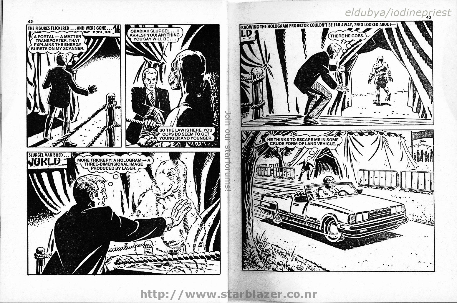 Read online Starblazer comic -  Issue #176 - 23