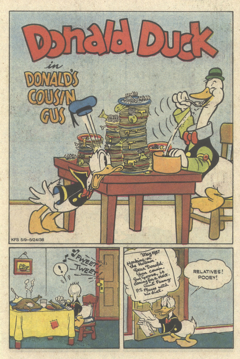 Read online Walt Disney's Donald Duck (1986) comic -  Issue #262 - 3