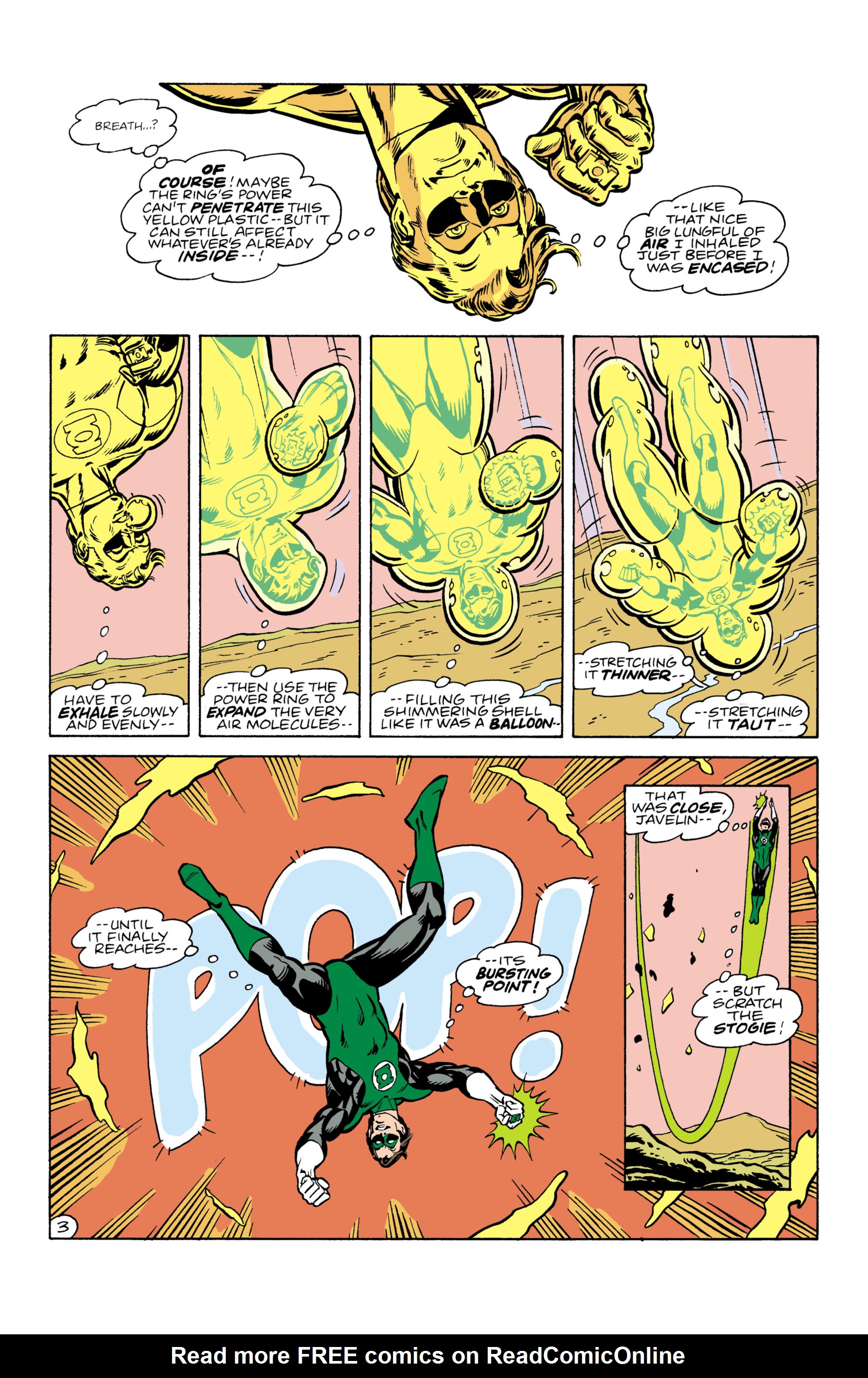 Read online Green Lantern (1960) comic -  Issue #174 - 4