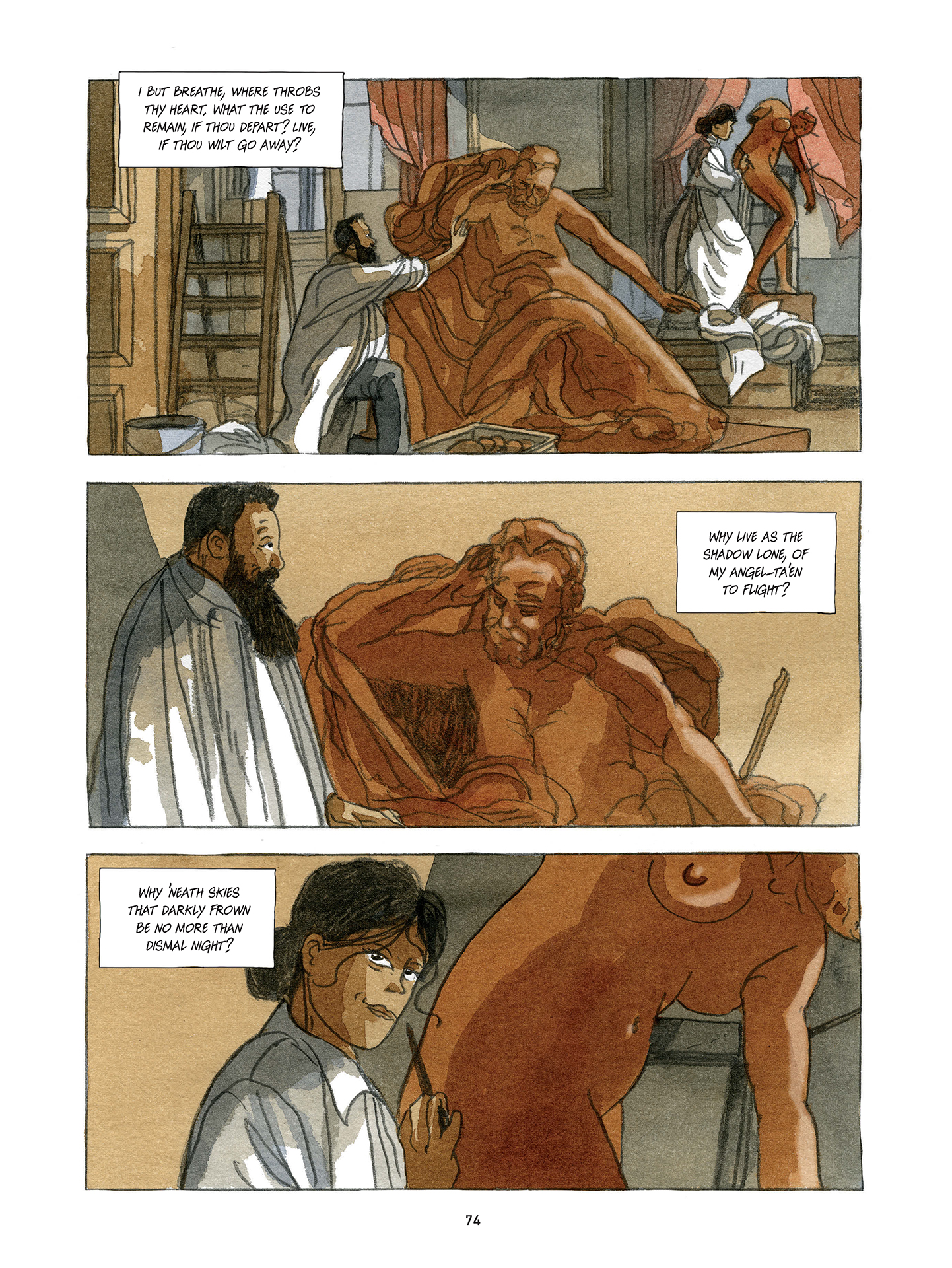 Read online Rodin: Fugit Amor, An Intimate Portrait comic -  Issue # TPB - 75
