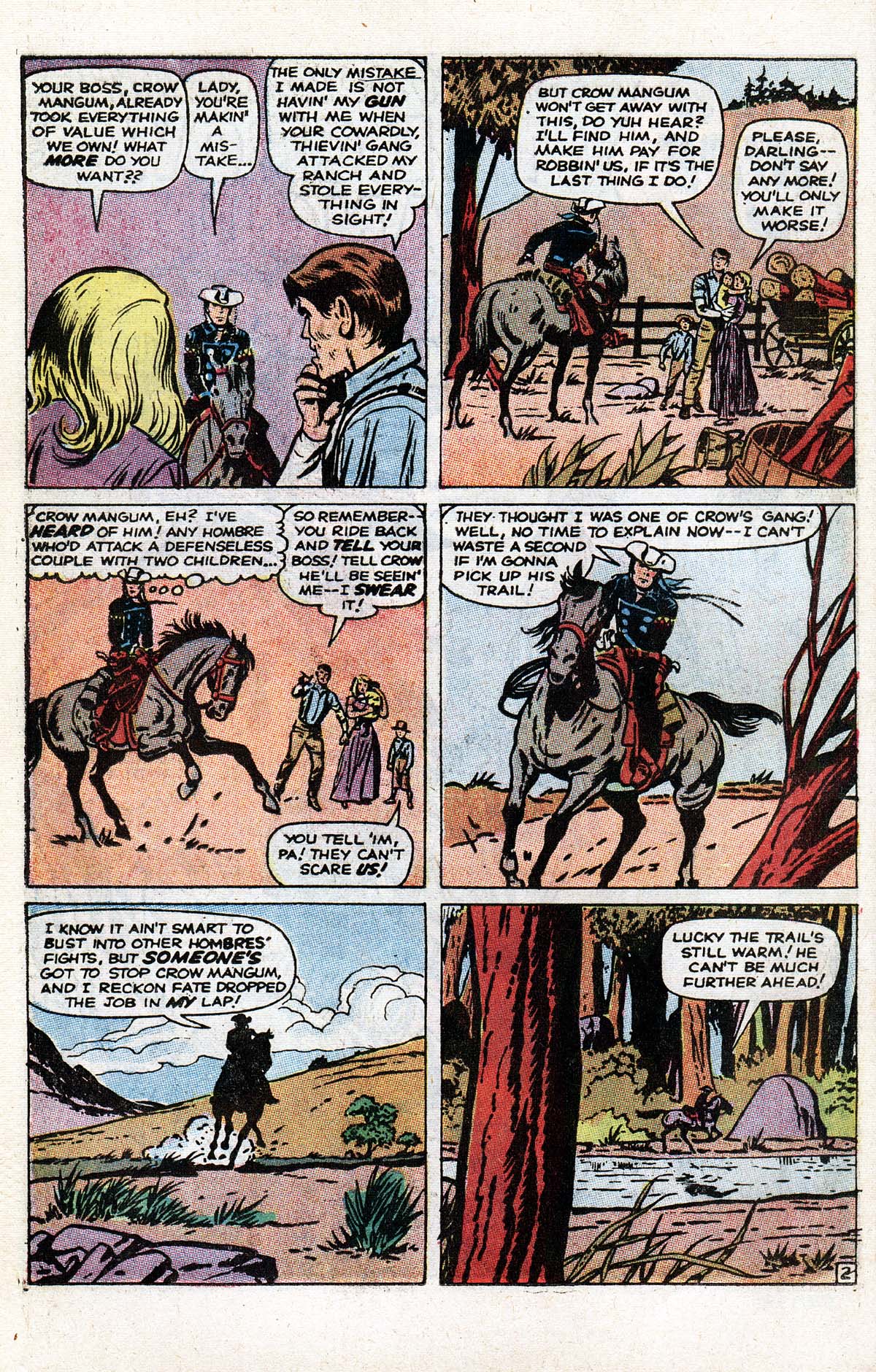 Read online The Mighty Marvel Western comic -  Issue #14 - 15