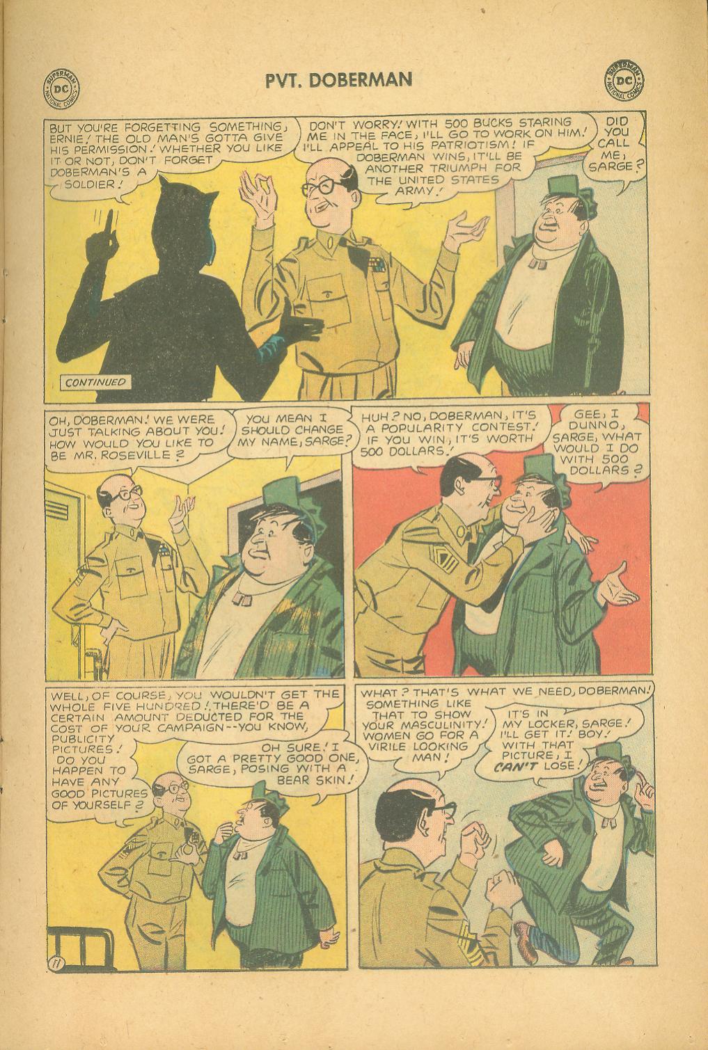 Read online Sgt. Bilko's Pvt. Doberman comic -  Issue #3 - 15