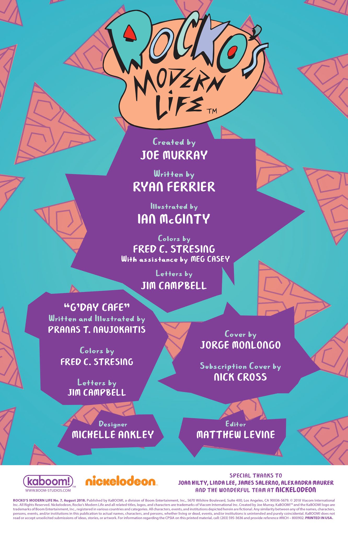 Read online Rocko's Modern Life (2017) comic -  Issue #7 - 2