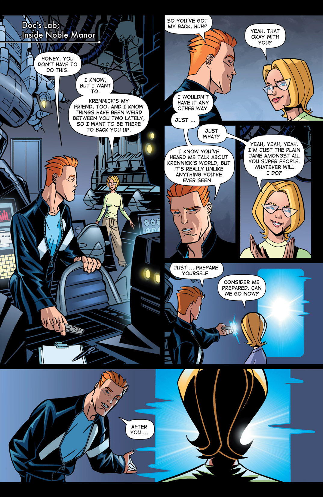 Read online Noble Causes (2004) comic -  Issue #1 - 19