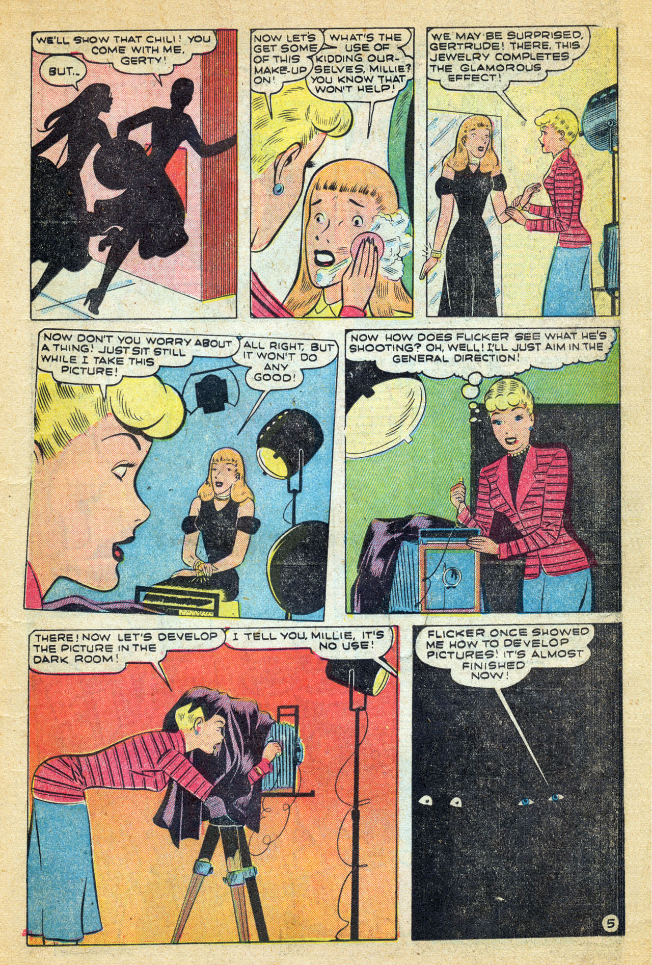 Read online Millie the Model comic -  Issue #14 - 21