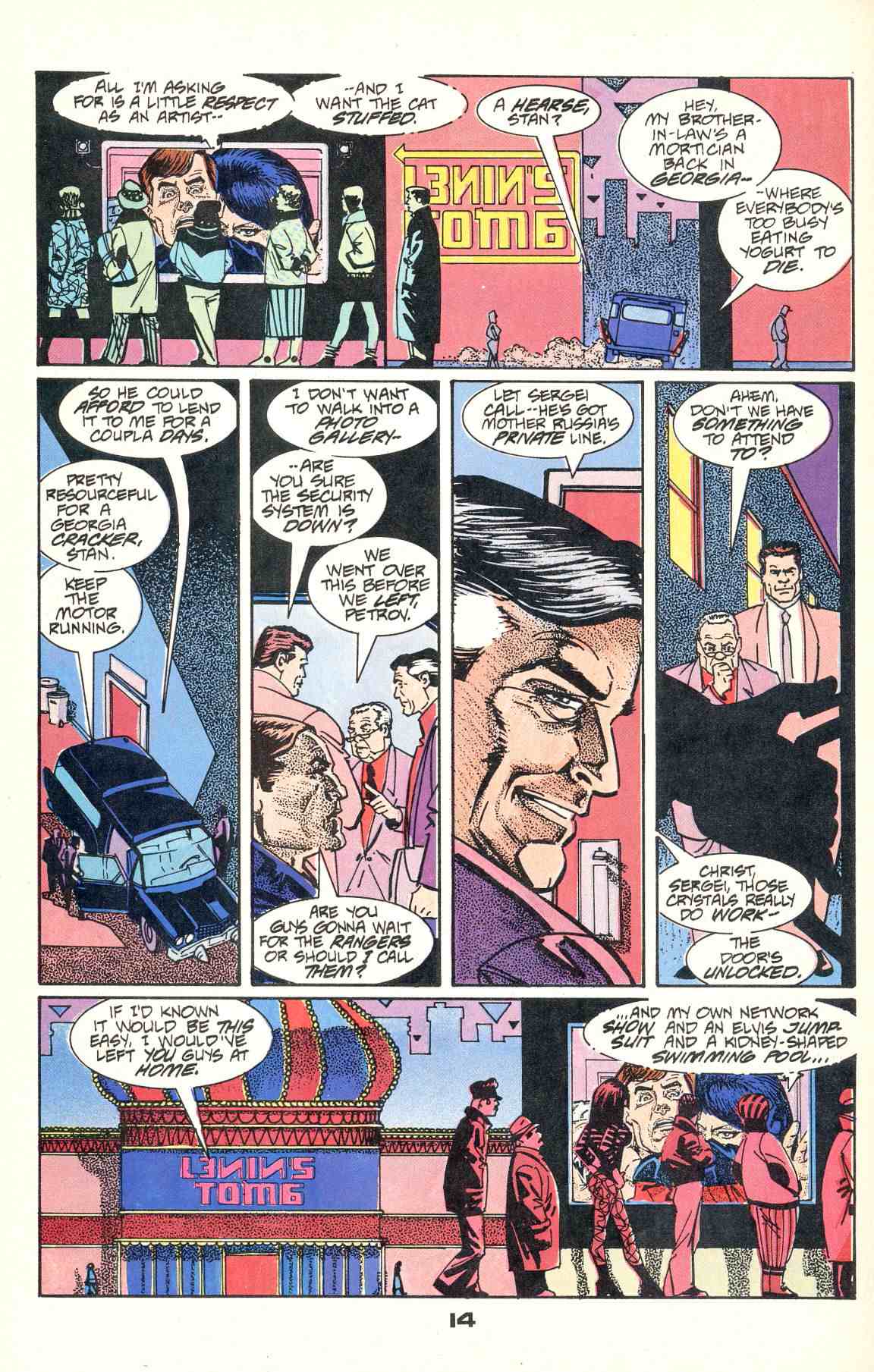 Read online Howard Chaykin's American Flagg comic -  Issue #5 - 17
