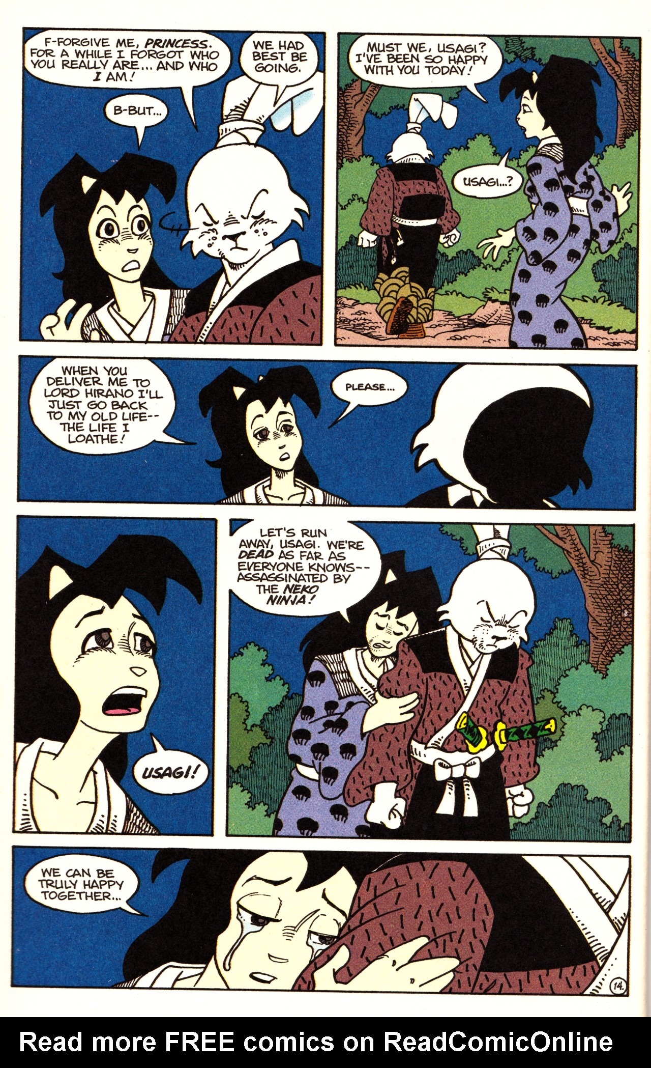 Read online Usagi Yojimbo (1993) comic -  Issue #14 - 15