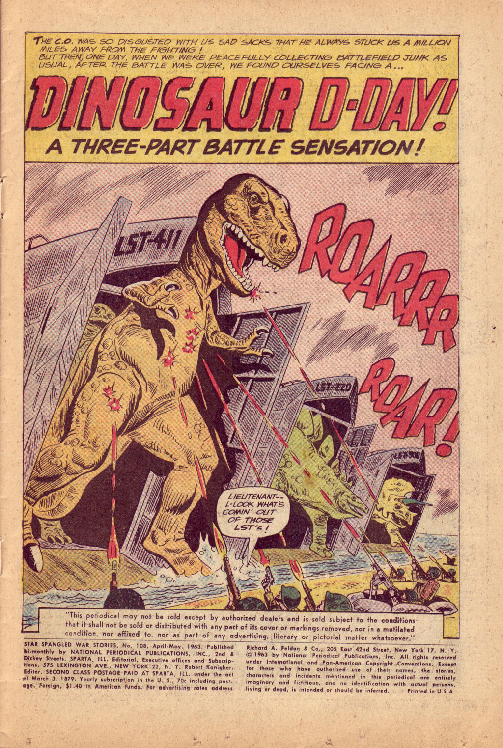 Read online Star Spangled War Stories (1952) comic -  Issue #108 - 3